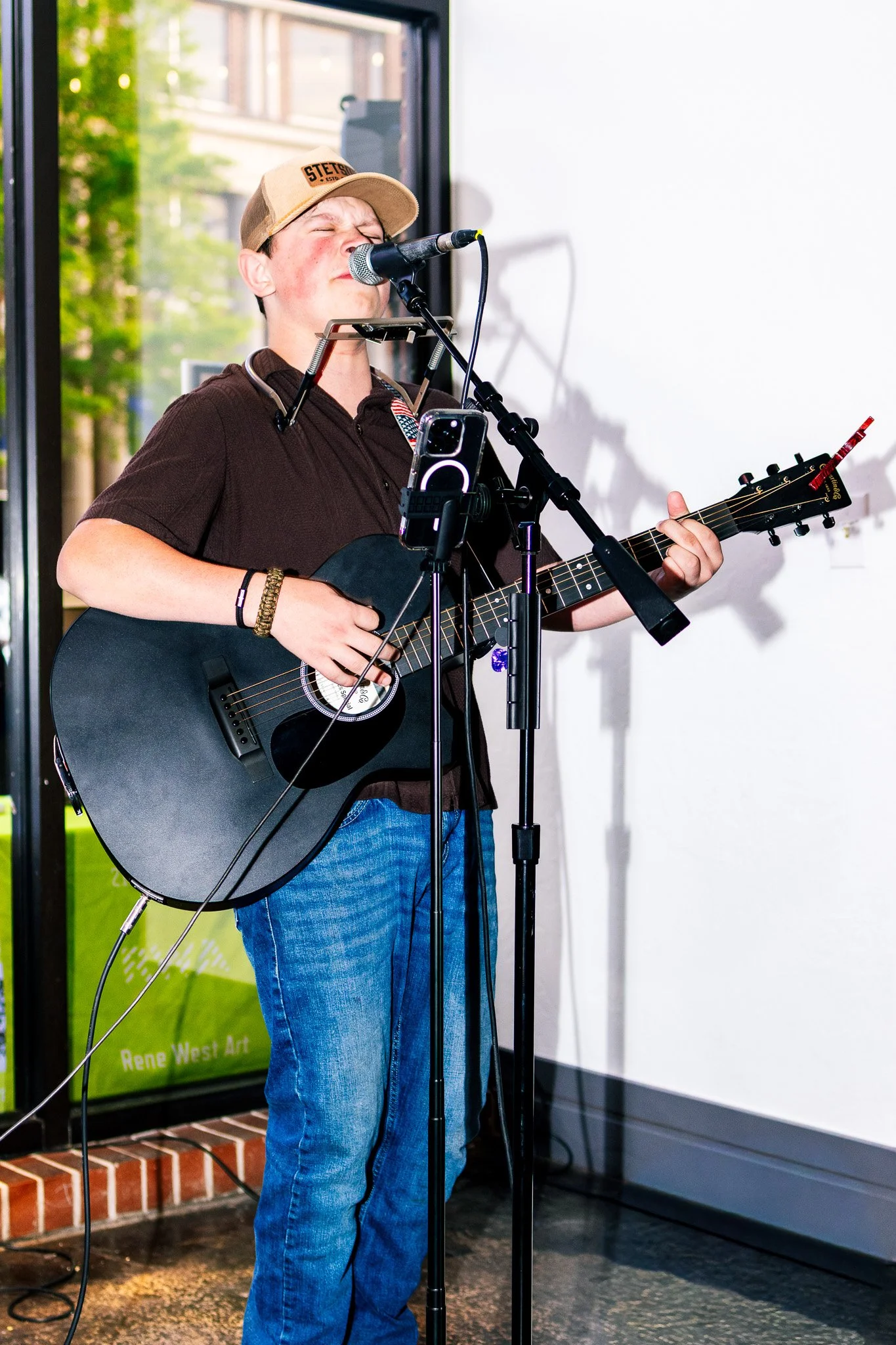 Wyatt Cox at Beanstalk Coffee Norman, OK