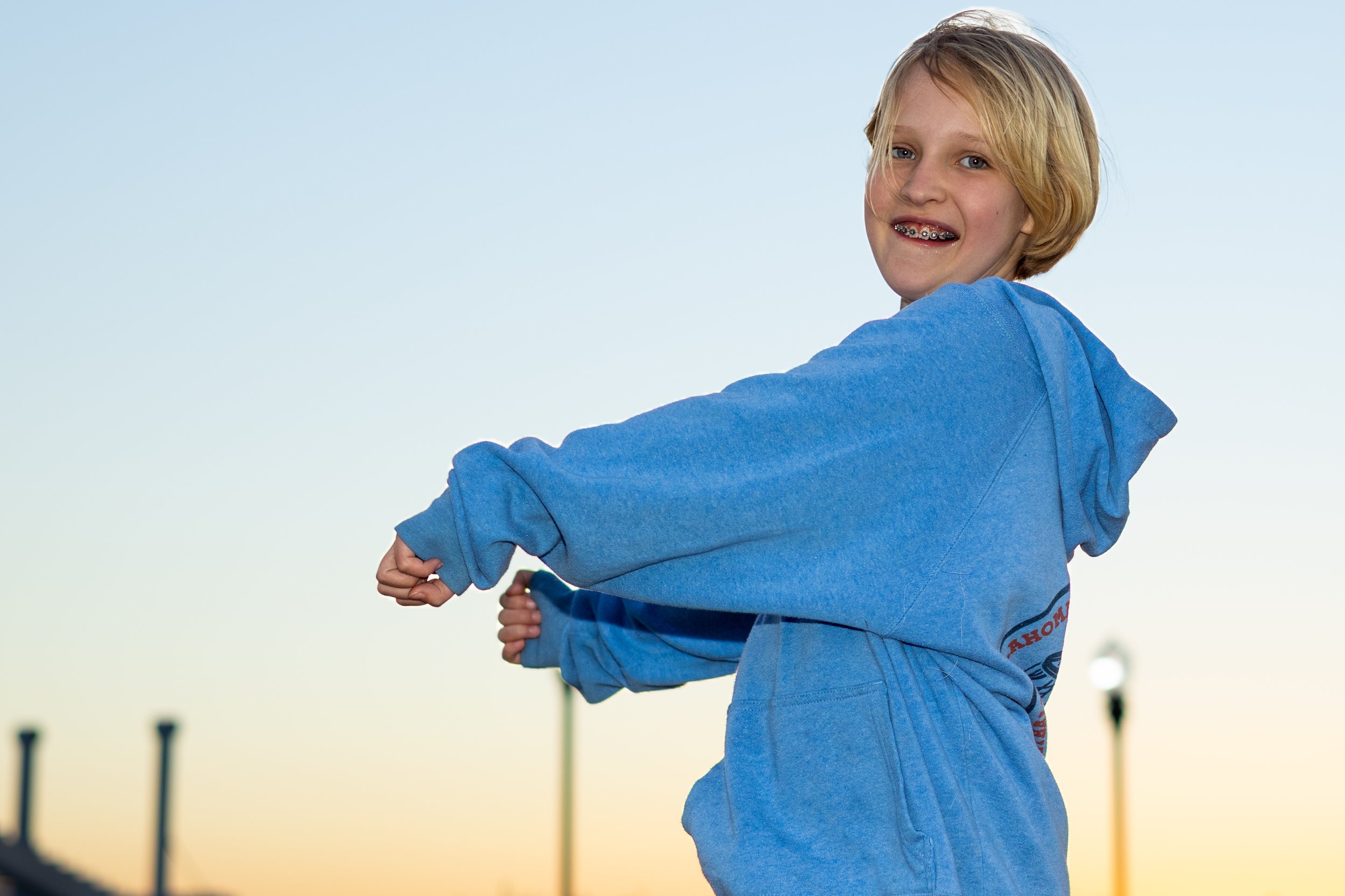 Golden Hour Photo Shoot, Sunset Legacy Park Norman, Oklahoma by Nathan Underwood Photography