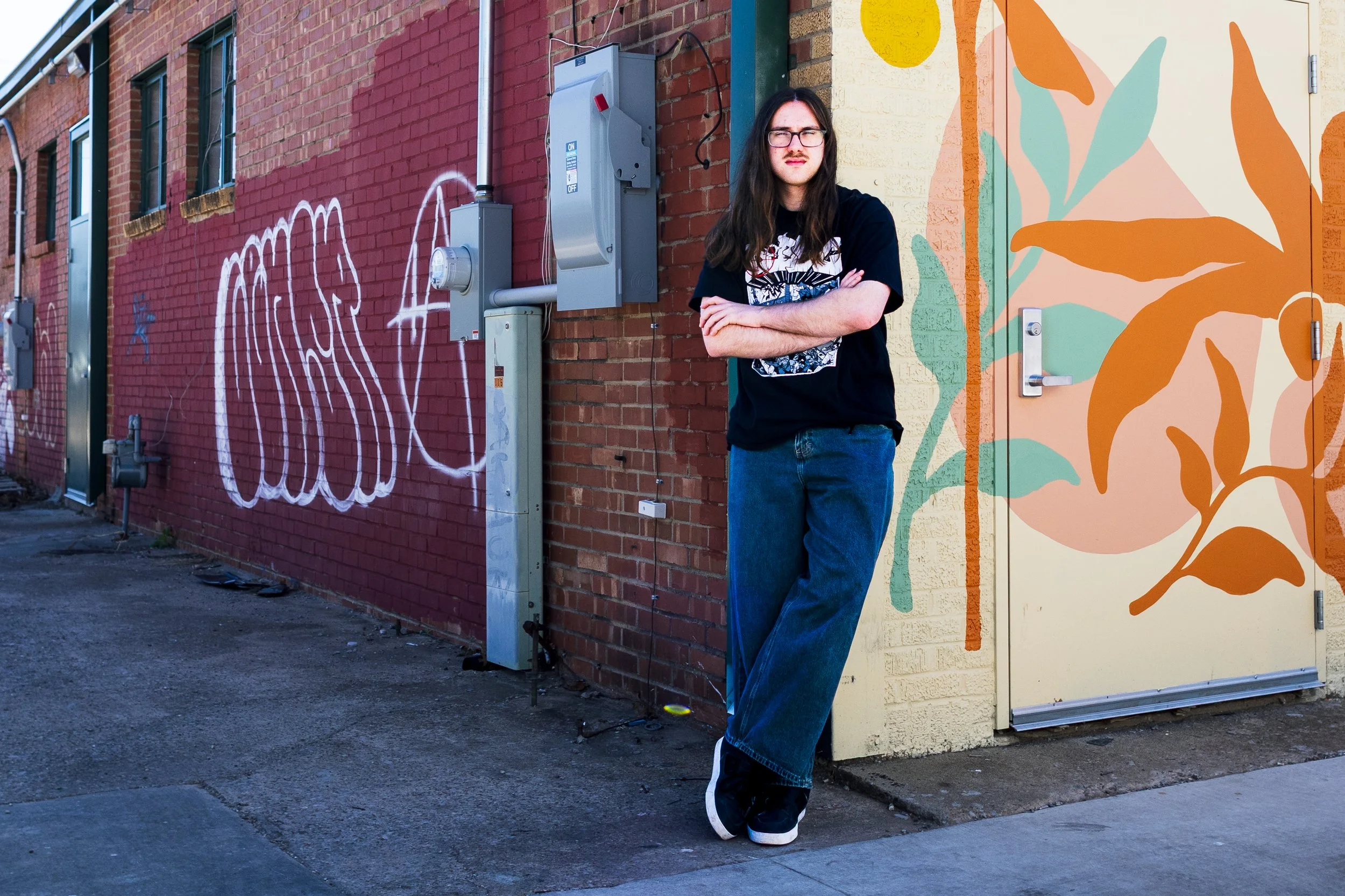 Senior Photo Session Downtown Norman