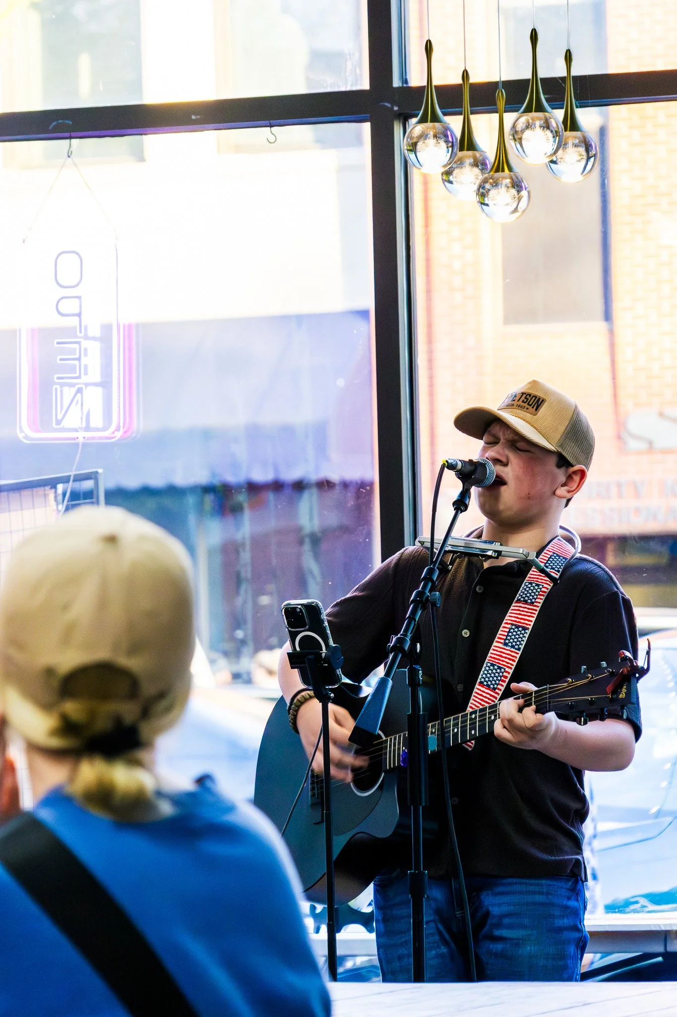 Wyatt Cox at Beanstalk Coffee Norman, OK