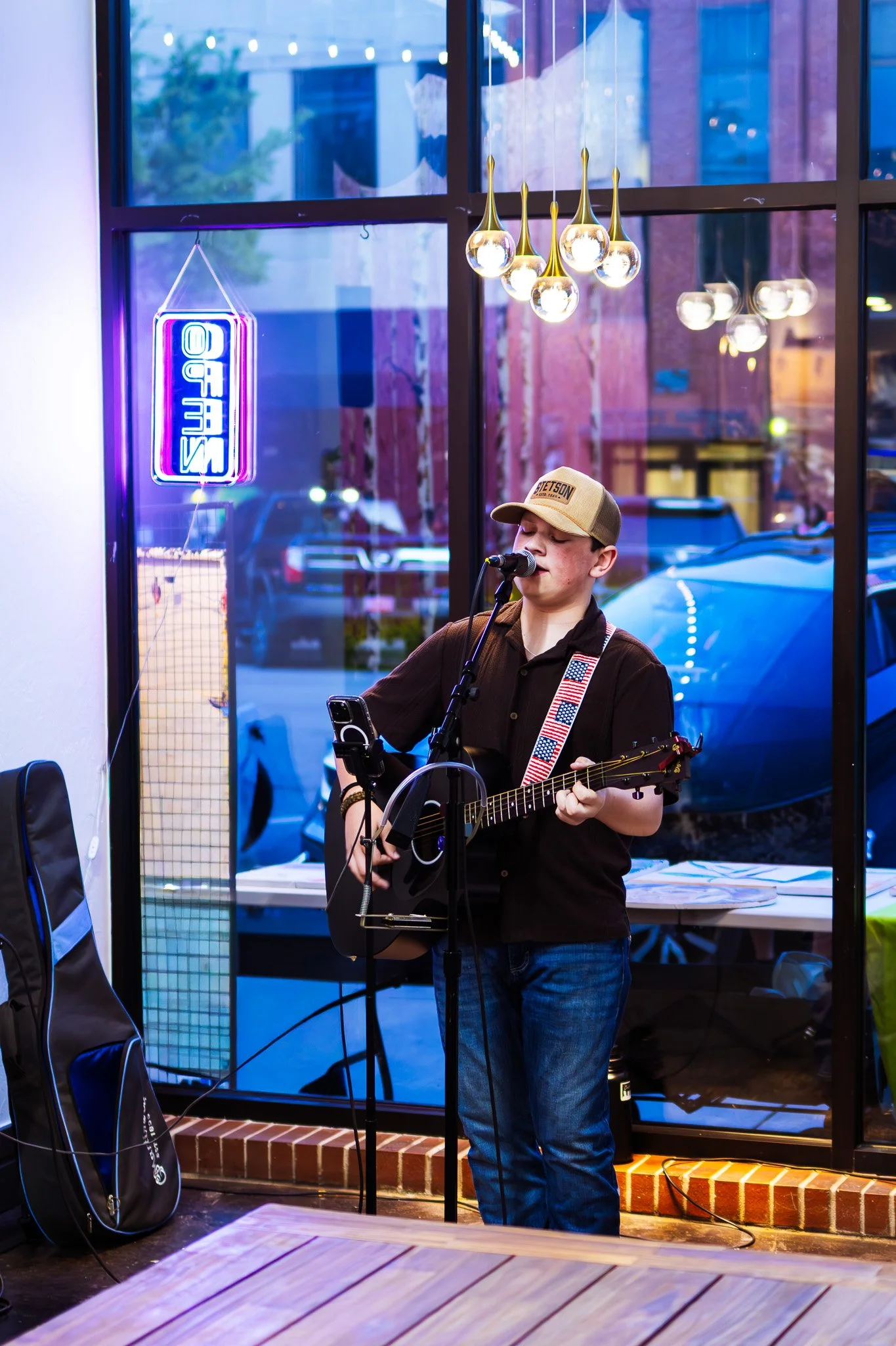 Wyatt Cox at Beanstalk Coffee Norman, OK