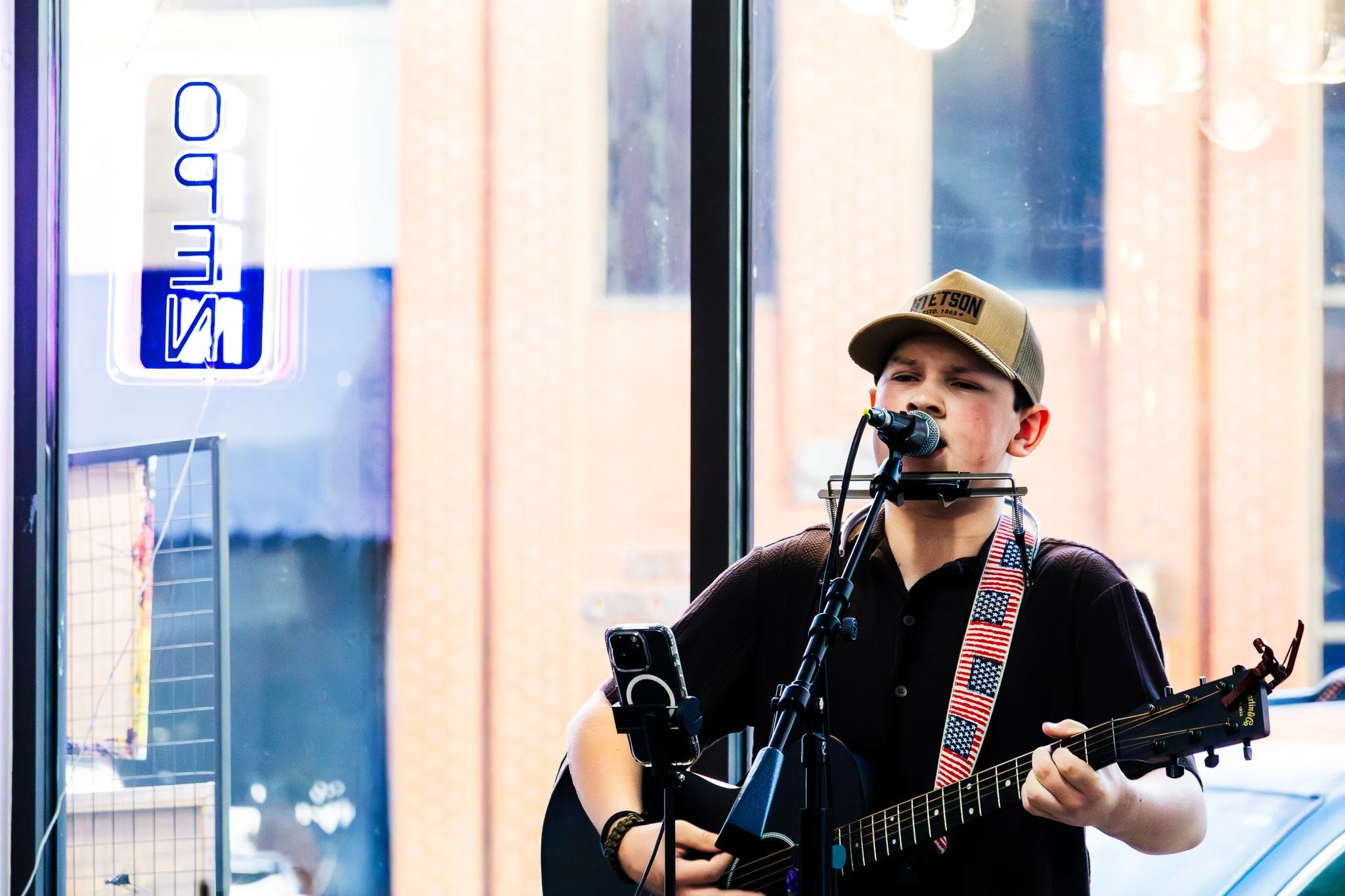 Wyatt Cox at Beanstalk Coffee Norman, OK