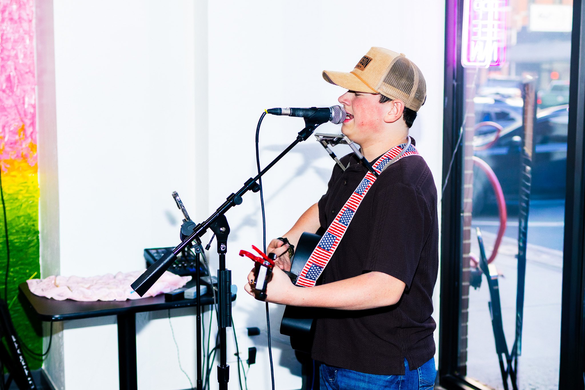 Wyatt Cox at Beanstalk Coffee Norman, OK