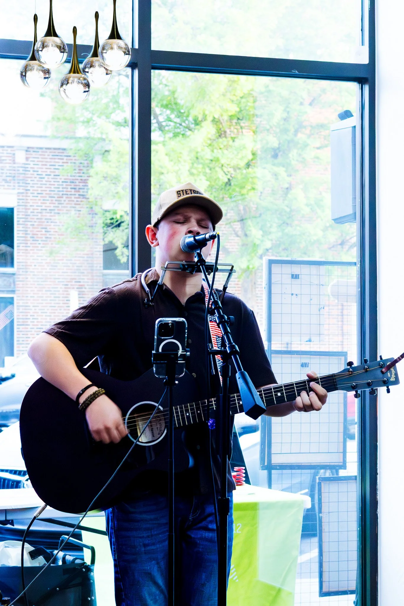 Wyatt Cox at Beanstalk Coffee Norman, OK