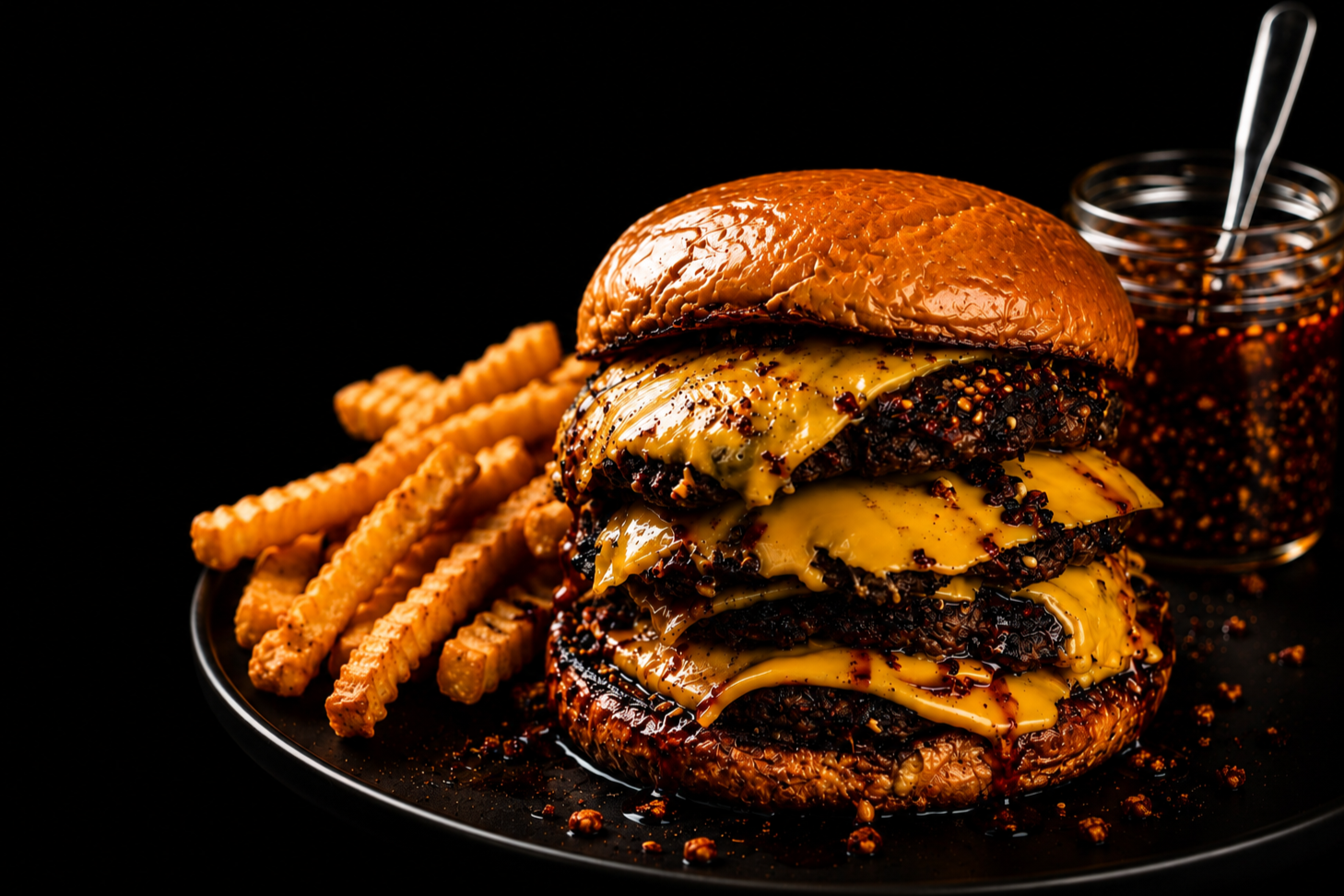 Ultimate OG Crunch Smash Burger