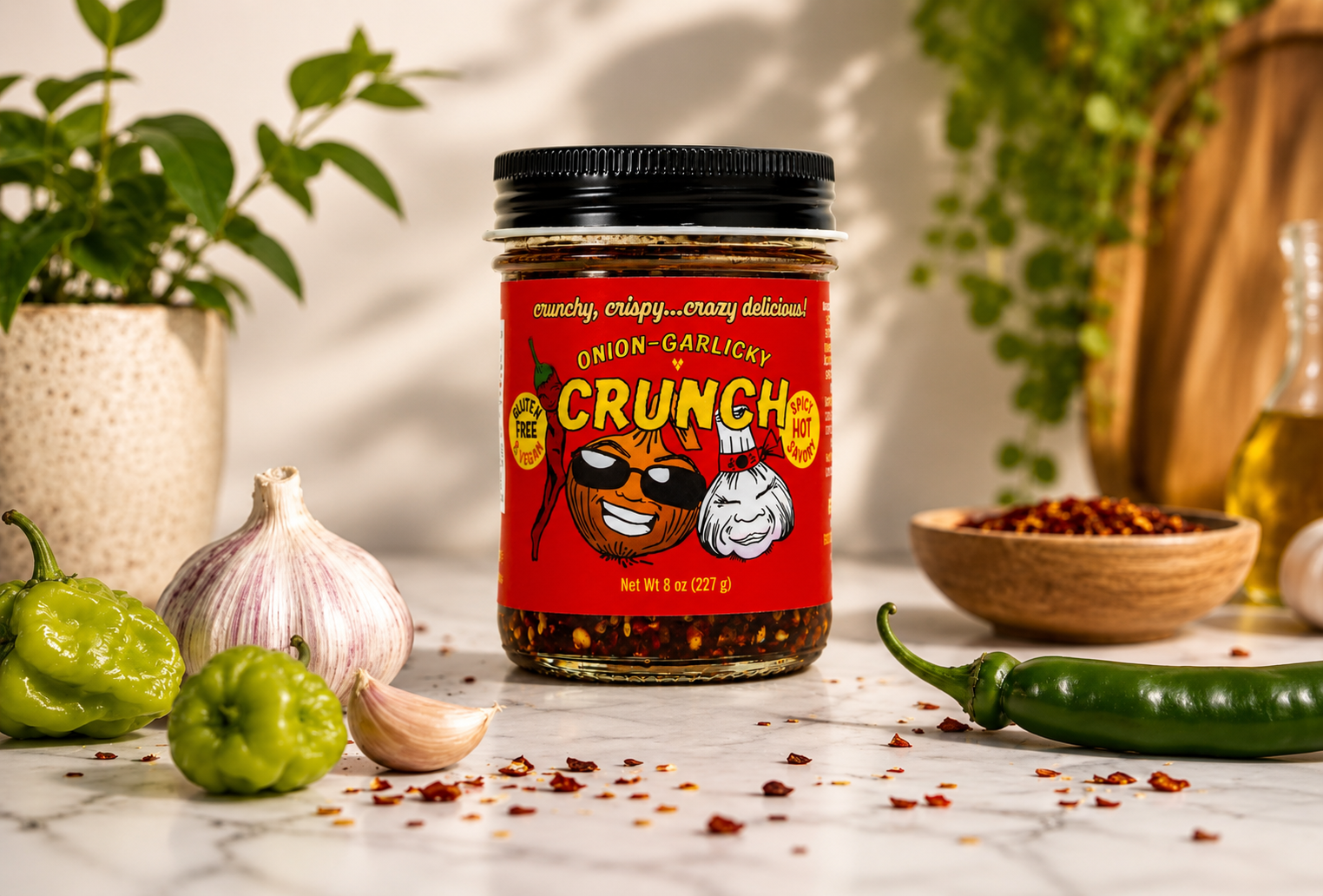 OG Crunch Hot - Spicy Garlic Chili Crunch