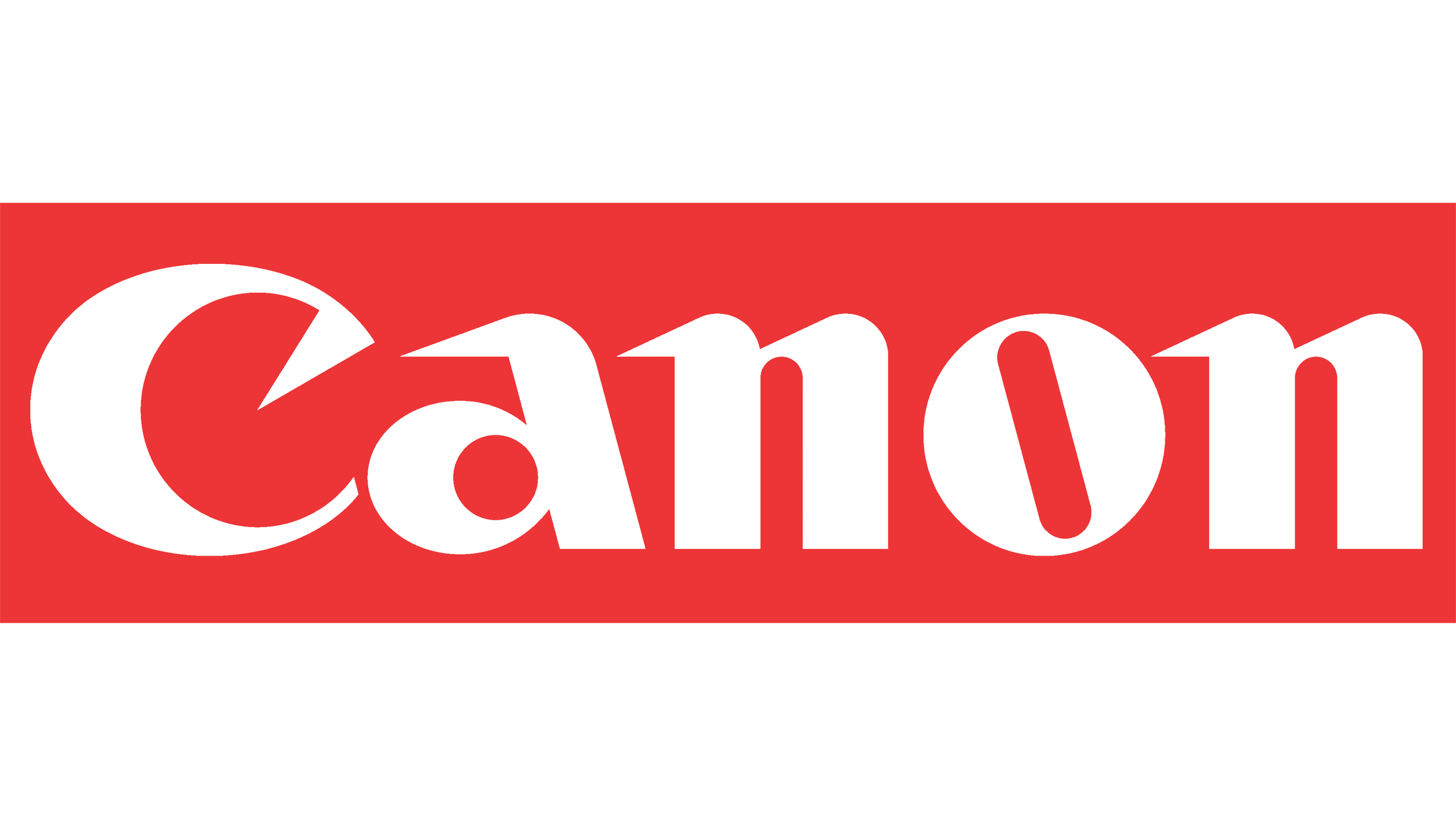 Close-up of the red and white logo of the brand 'Cameon' on a black background.