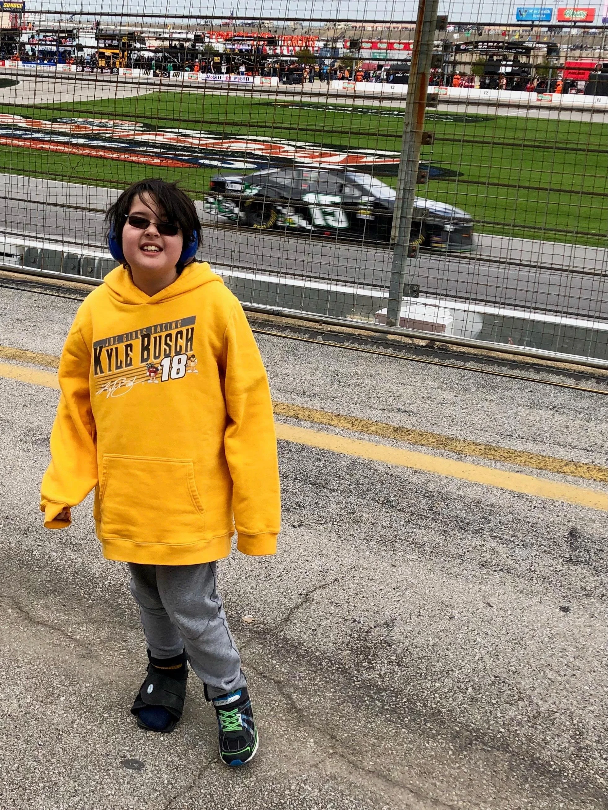 &ldquo;You never know when the last one is, you know&rdquo; - KB

When my dad brought me to Texas Motor Speedway in 2013 at 5 years old, I was completely overwhelmed by everything that was going on. But when I spotted Kyle&rsquo;s M&amp;Ms car, I was