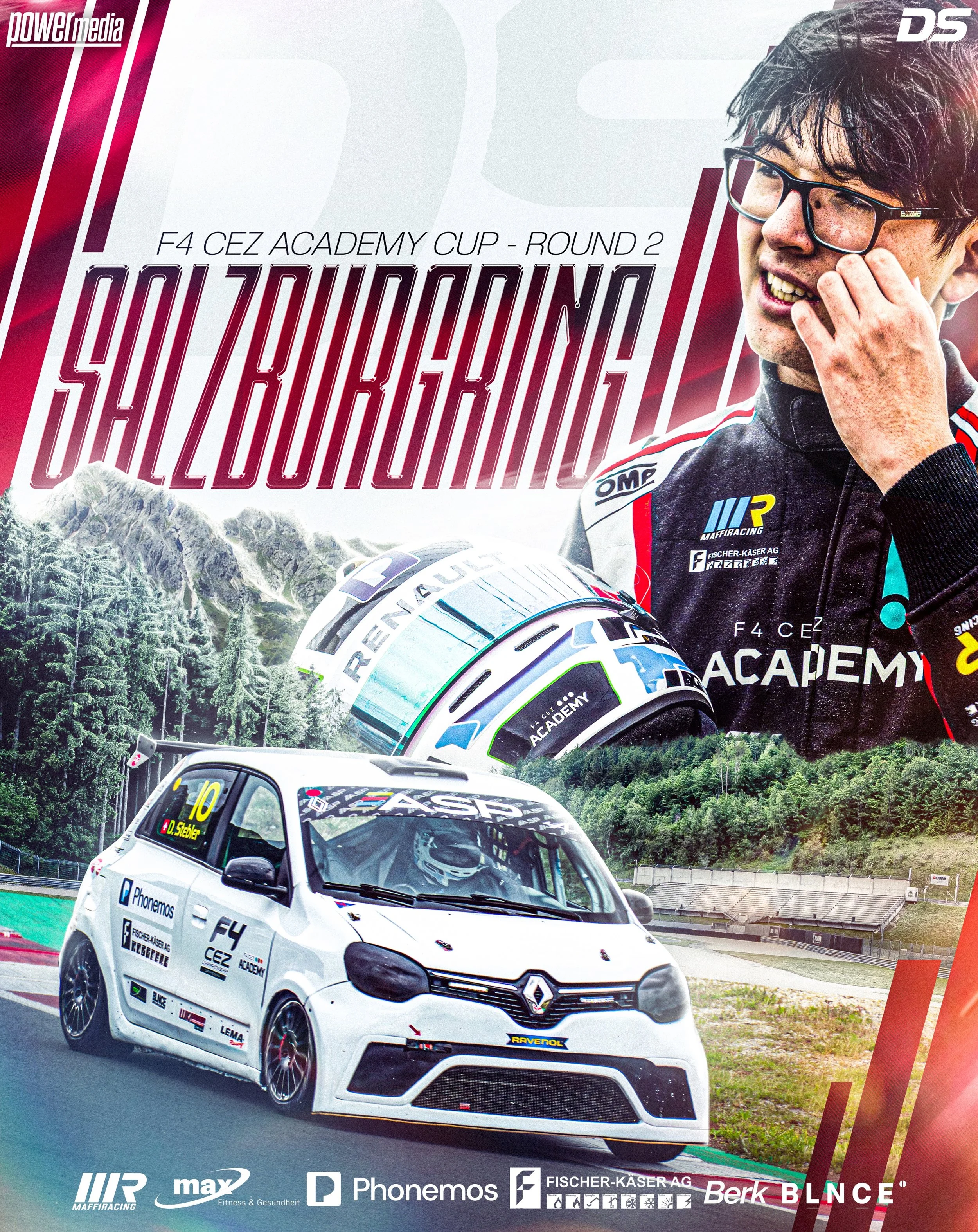 🇦🇹💨 Back at it for Round 2 of the @f4_cez_academy Cup, this time as a part of the @rundstreckentrophy at the legendary Salzburgring!

☀️ With the weather looking nice and sunny, this weekend is definitely one to be excited for. Keep your eyes on m