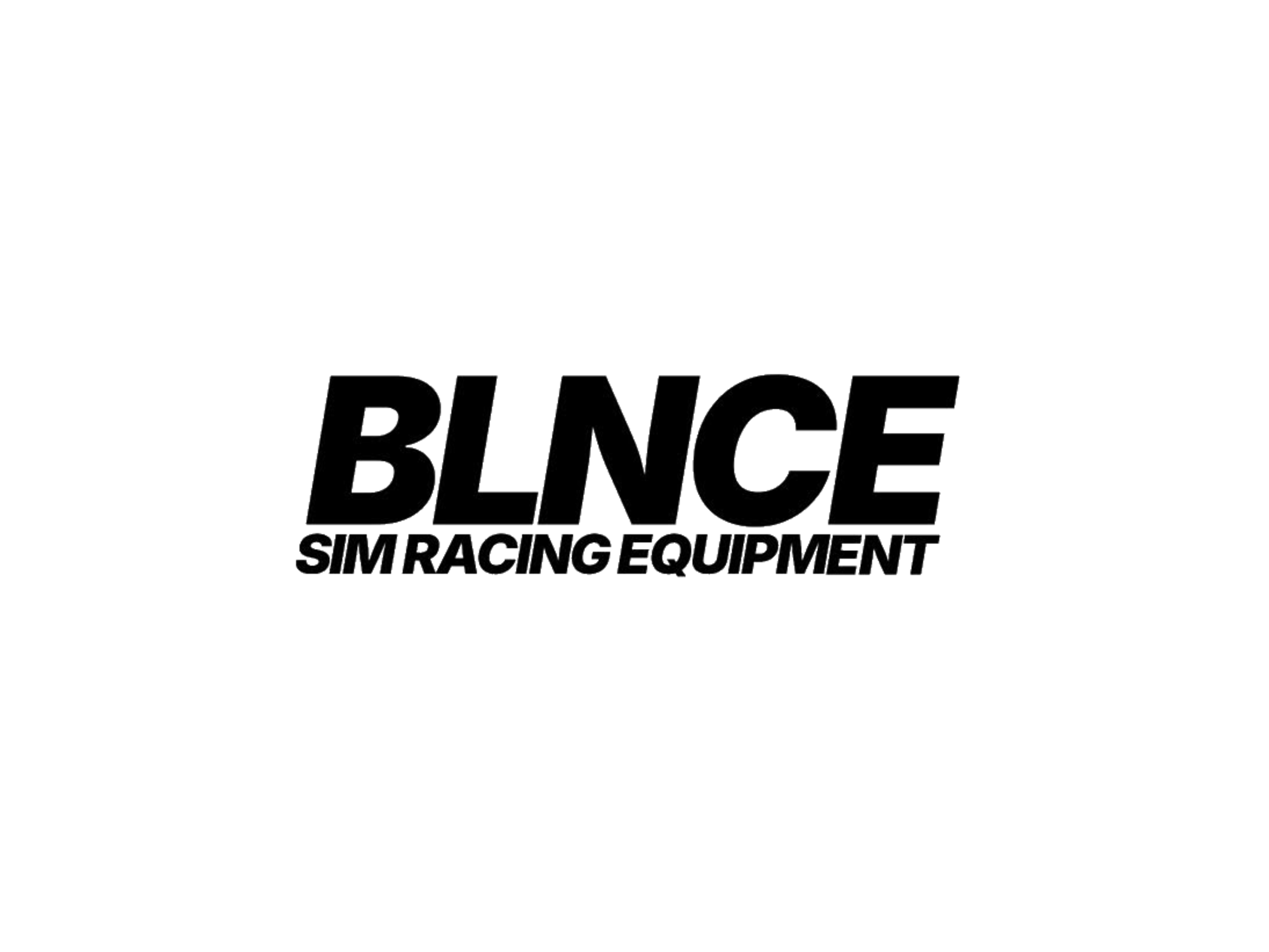 BLNCE Sim Racing Equipment Logo