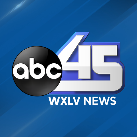 ABC 45 WXLV News logo with a blue background.