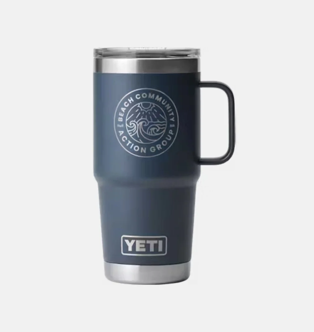 Yeti Logo 20 oz Rambler Mug