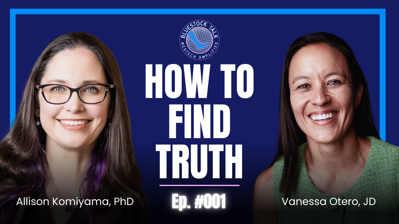       
  
     How do we actually know what’s true online?    In this premiere episode of Bluestock Talk, Allison sits down with Vanessa Otero, founder of Ad Fontes Media and creator of the Media Bias Chart, to unpack truth, bias, and the skills we a