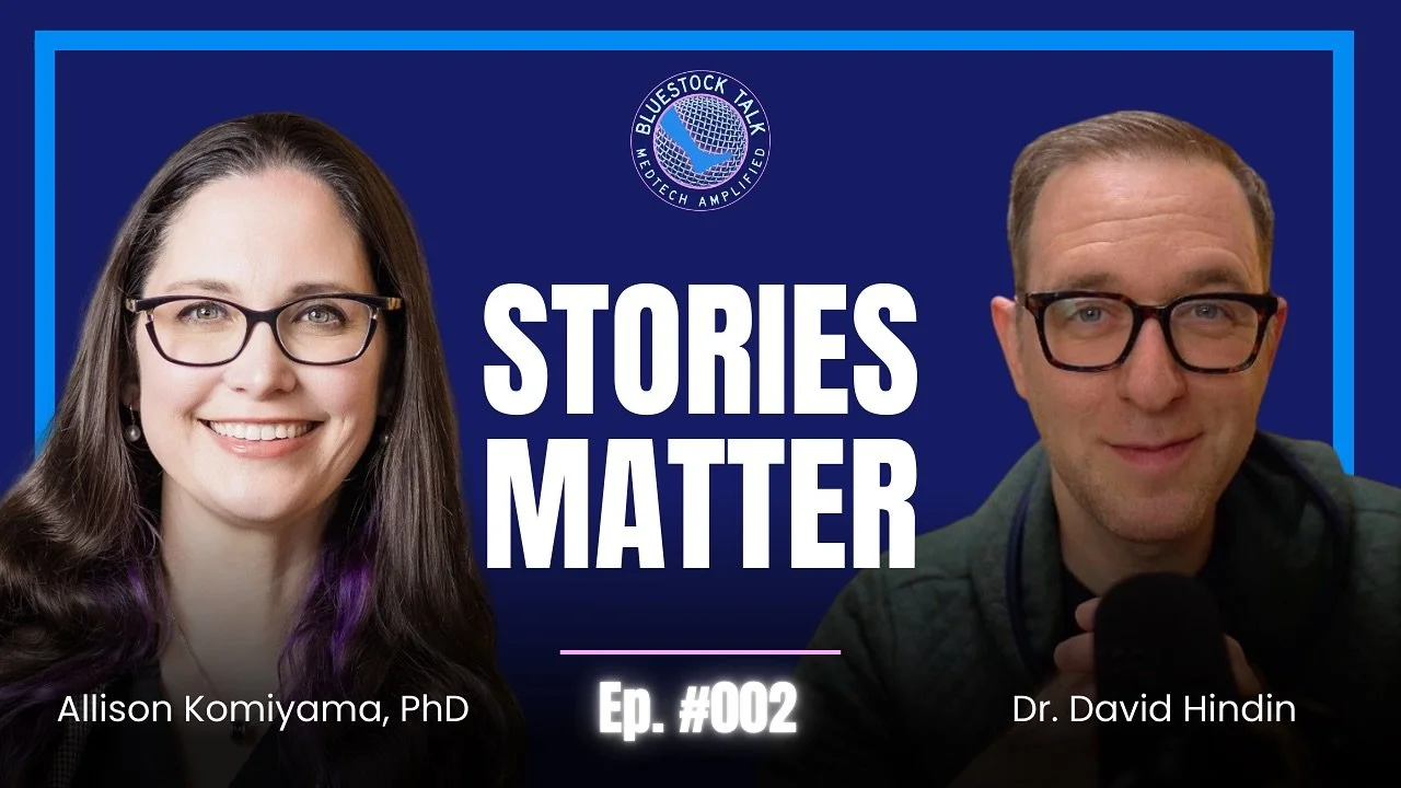 Next on #BluestockTalk! (Link in bio!)

What happens when a trauma surgeon, innovator, and storyteller sits down to talk about how medicine actually moves forward?

In this episode of Bluestock Talk, Allison sits down with Dr. David Hindin: trauma su