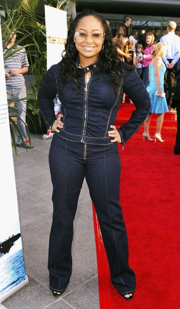 Raven Symone in a Denim Outfit.jpeg