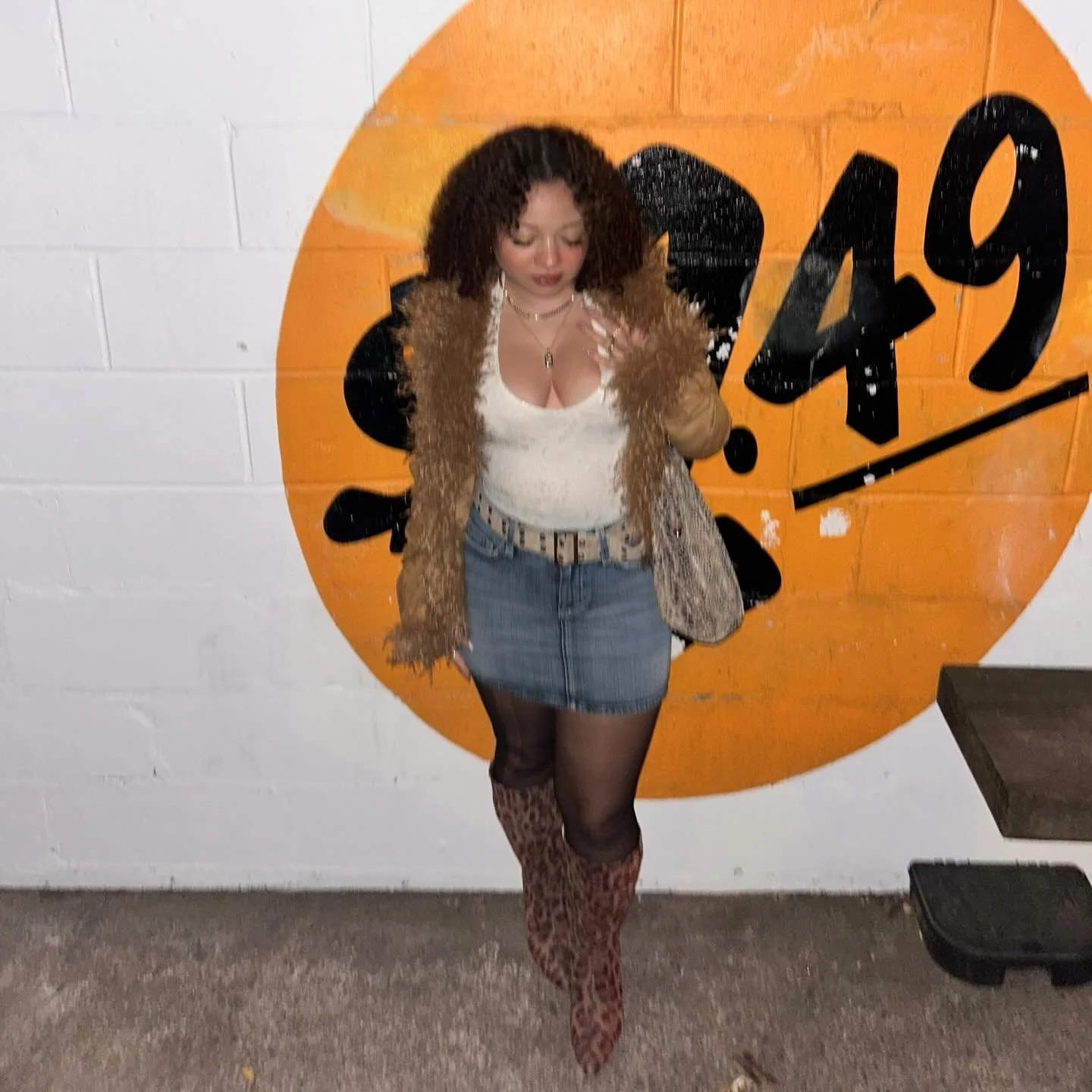 These boots were the craziest thrift find 😍🤍