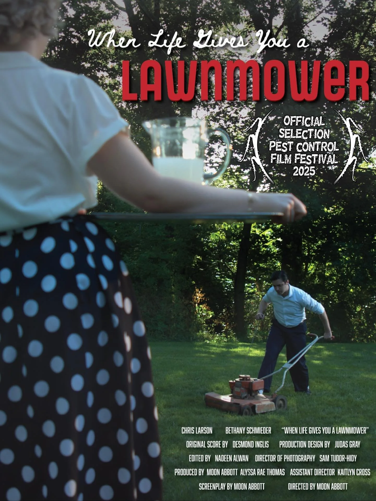 Coming up soon is the Pest Control Film Festival in Michigan! This film lineup seems stacked full of cool shorts, so if you&rsquo;re in the area, be sure to come through!!! When Life Gives You A Lawnmower is screening at 3pm on 10/11!

Thanks to @pes