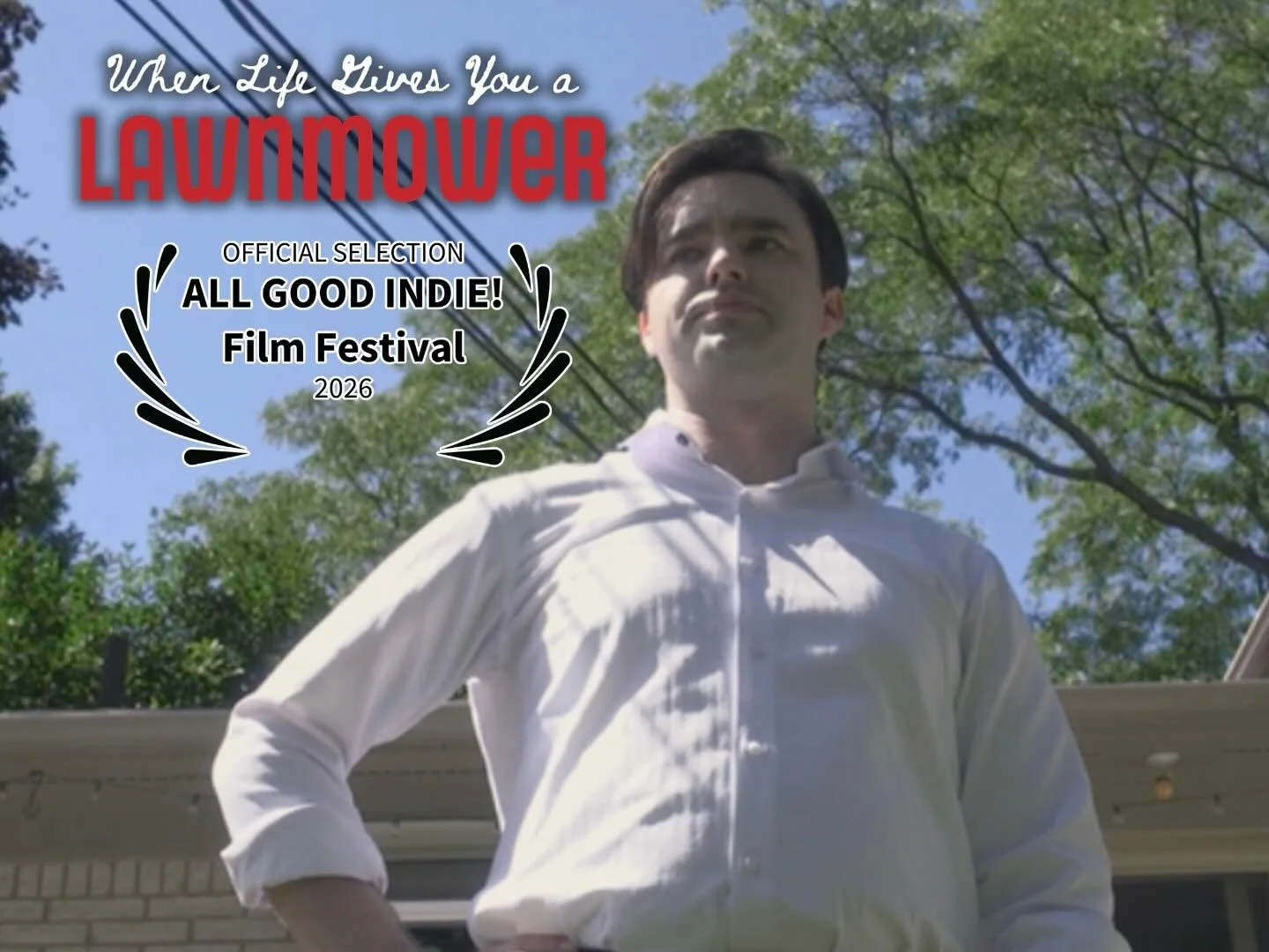 I am excited to report that When Life Gives You A Lawnmower recently screened in New Haven, Connecticut at the all new ALL GOOD INDIE! Film Festival created by the very talented @margindoodles! Not only did we screen at this brand new fest, we also h