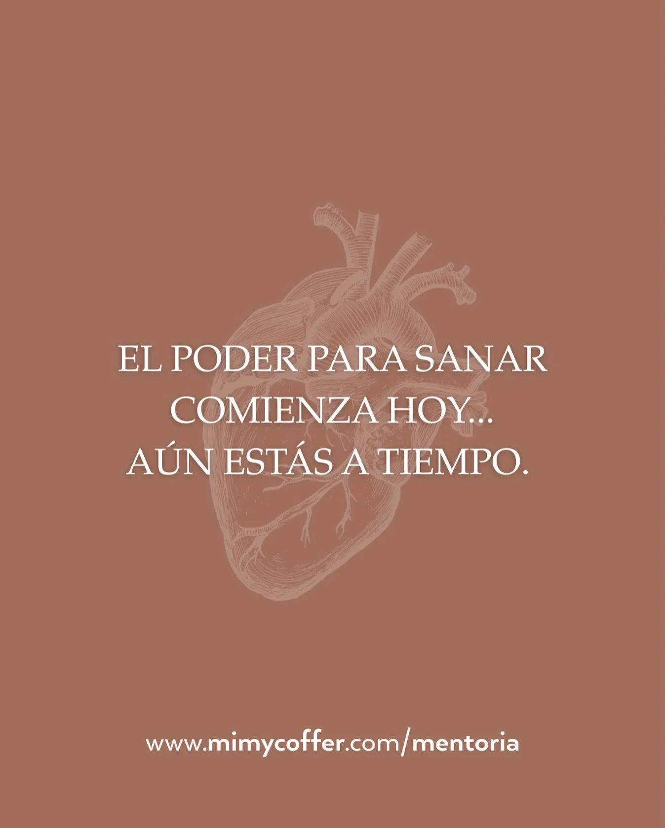 Dios no sana ni restaura lo que no le rindes. Las excusas prolongan procesos que la gracia De Dios quiere sanar hoy. Inscr&iacute;bete en www.mimycoffer.com/mentoria