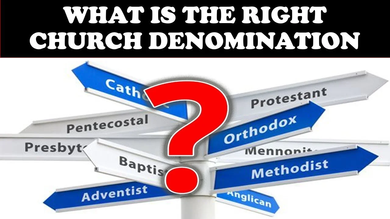 WHY ARE THERE SO MANY DENOMINATIONS?