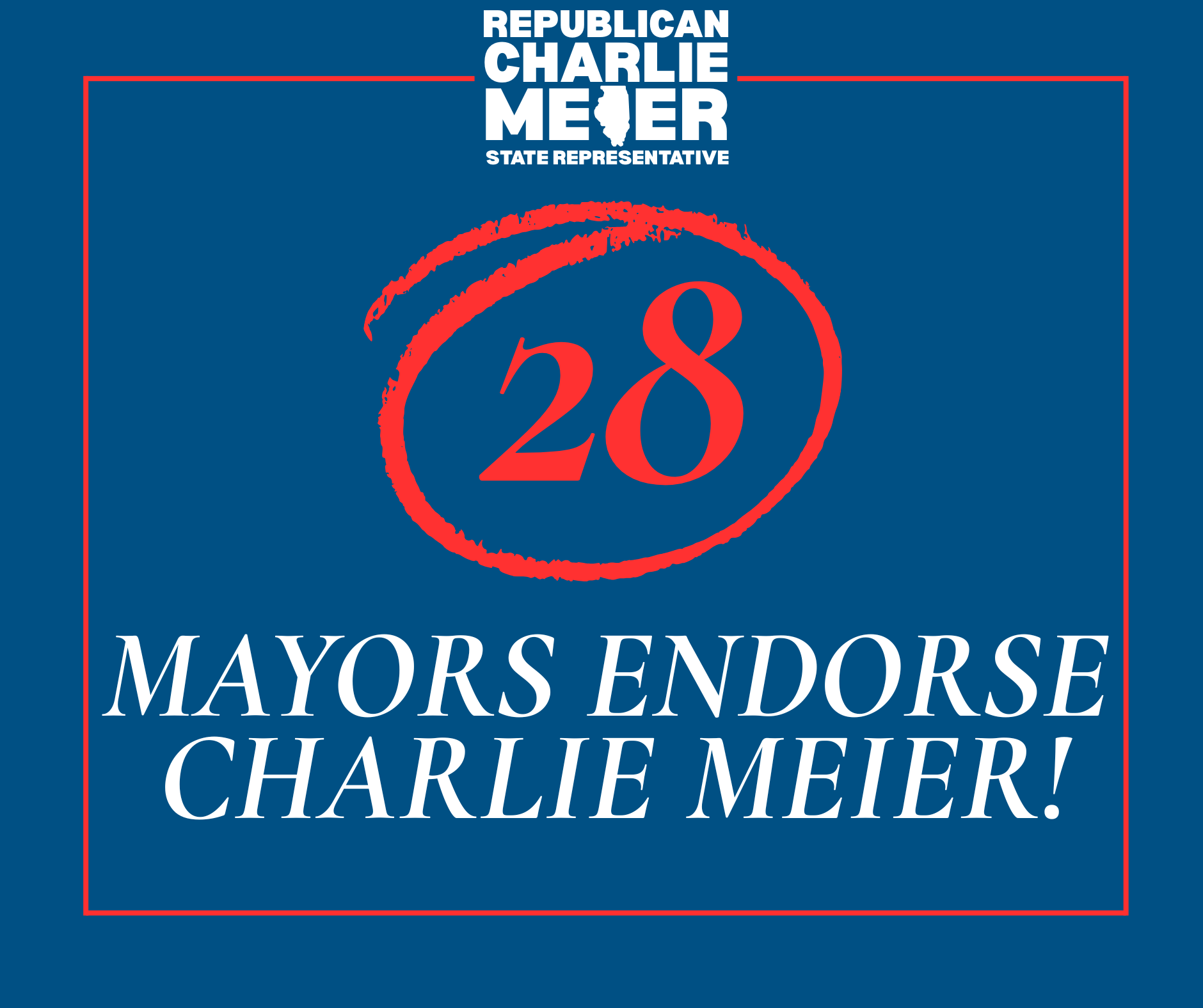 28 Southern Illinois Mayors Endorse Charlie Meier
