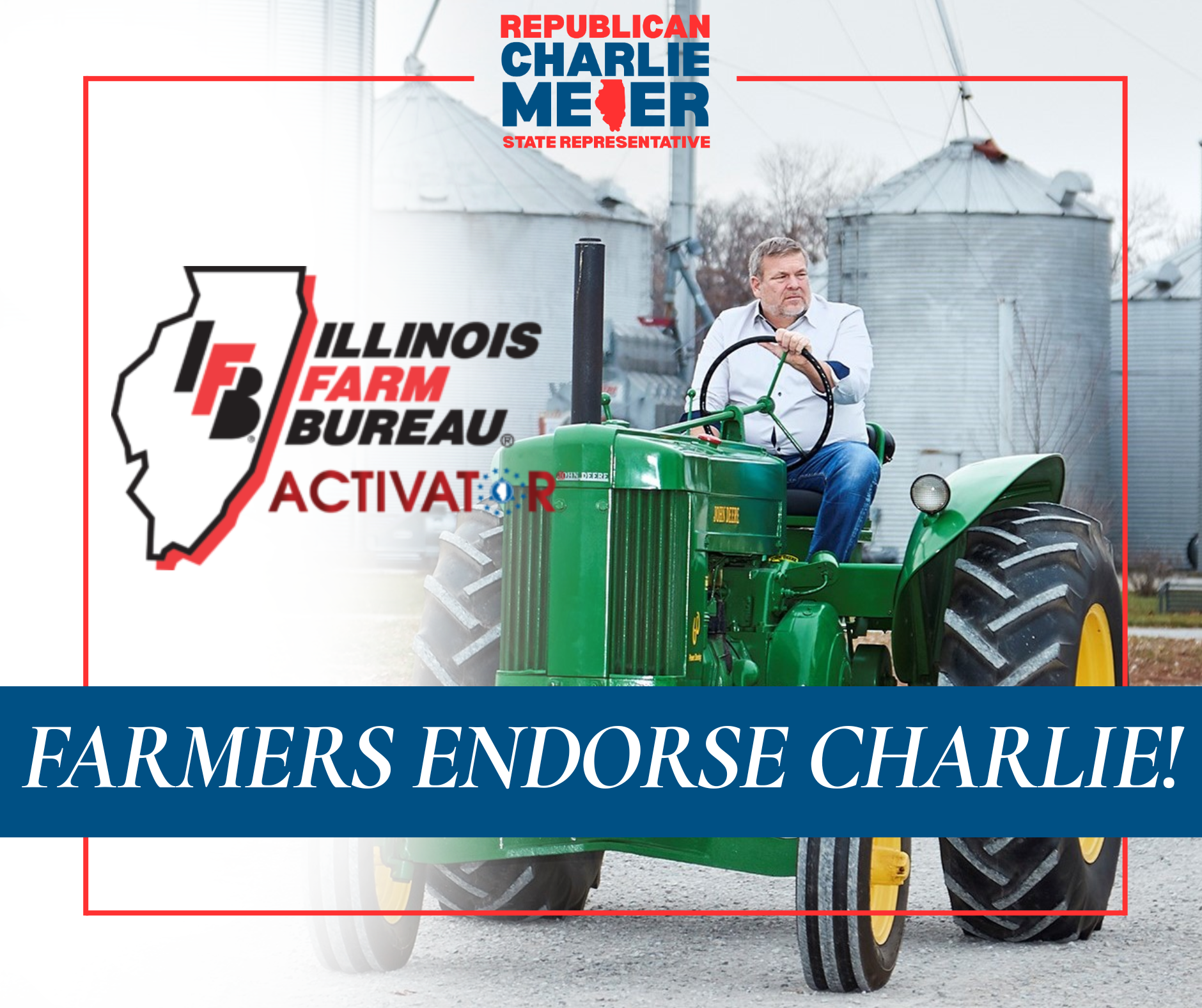 Charlie Meier Earns Endorsement from Farm Bureau