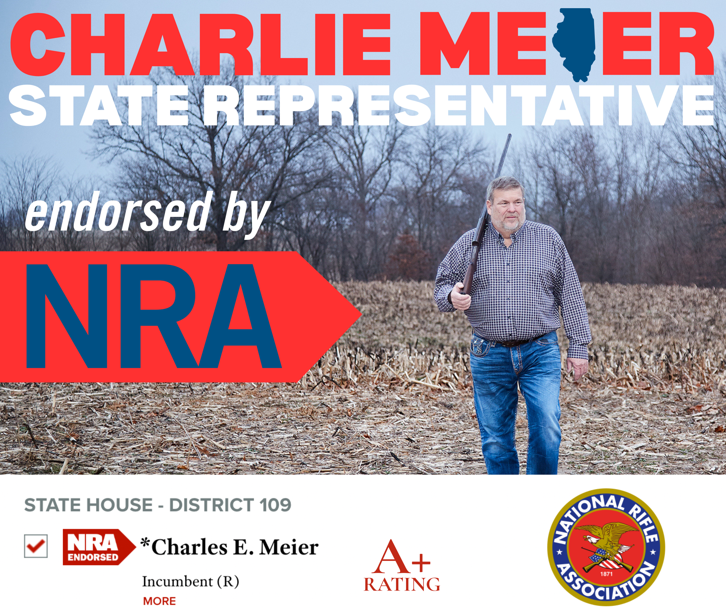 NRA Endorses Charlie Meier for State Rep