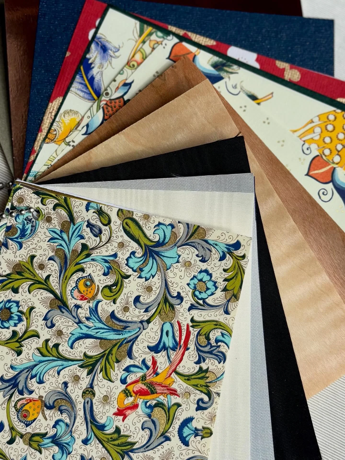 Paper dreams loading&hellip;. 💭 our swatches have us inspired and ready to work!