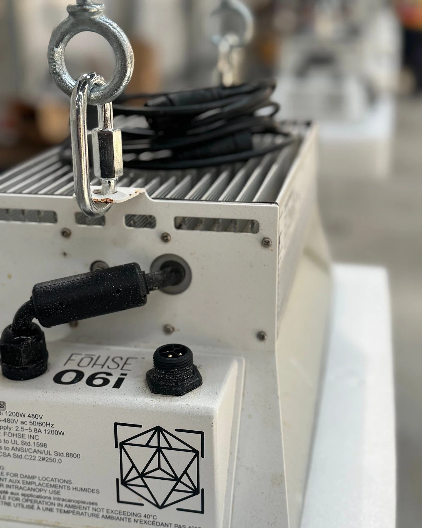 Grateful for our friends over at @fohse.inc for helping us support our greenhouse with the light it needs 🌱 ⚡
