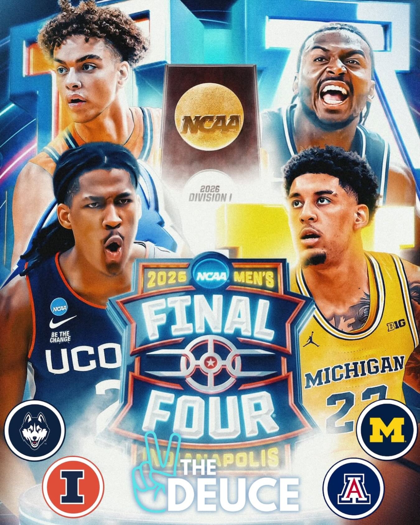🏀 FINAL FOUR SATURDAY 🏀

Catch both games today at The Deuce ✌🏼👇

🐊 Florida vs Auburn 🐅 &mdash; 5:09 PM
🔵 Duke vs Houston 🔴 &mdash; 7:49 PM

Strong drinks, big screens, and all the game day energy 🍻

Pull up, grab a seat, and let&rsquo;s rid