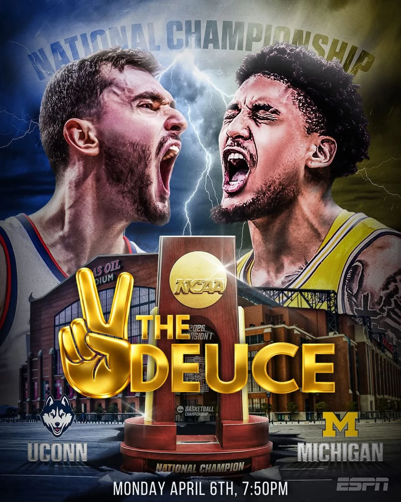 🏀 It all comes down to this&hellip;

UConn vs Michigan for the Championship 🏆

Catch every second TONIGHT at The Deuce &mdash; cold drinks, loud crowd, and the perfect spot to watch it all go down 🔥

🗓 Tonight
⏰ 7:50PM

Pull up early, grab a drin