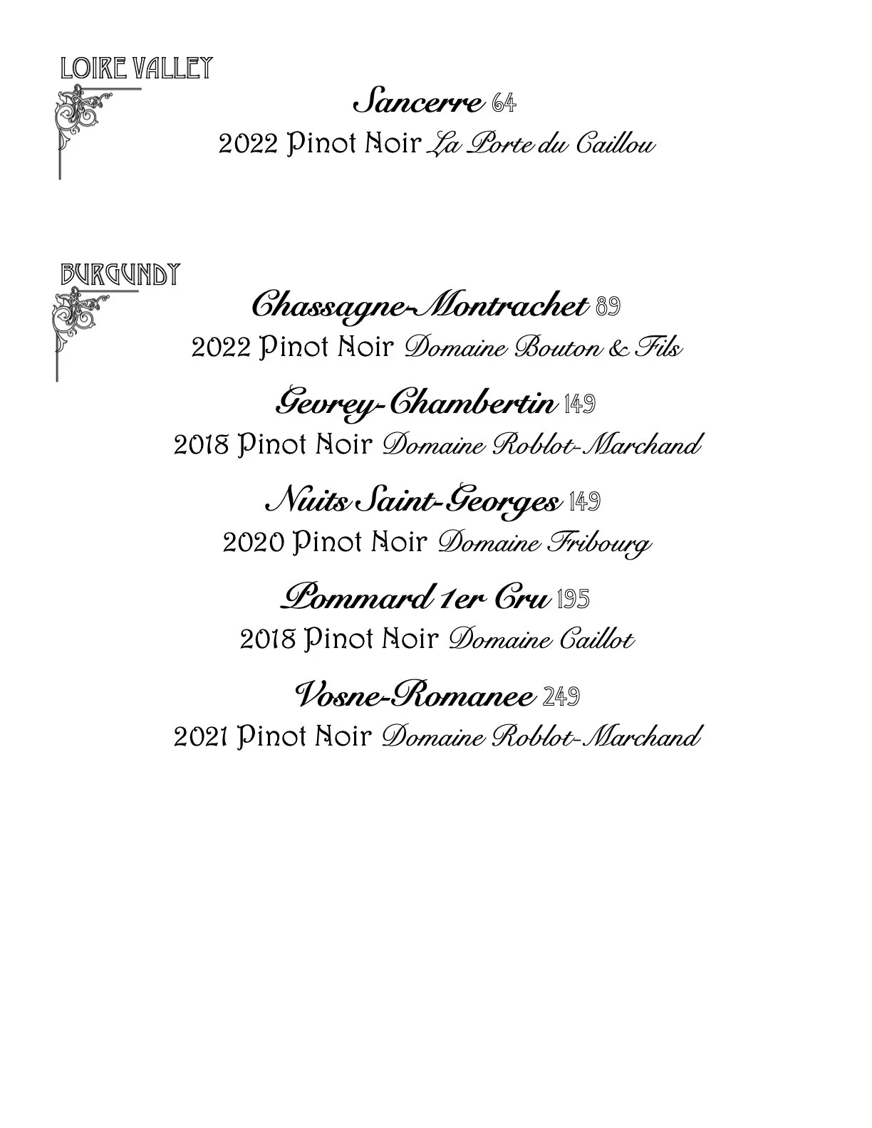 Sanibel French Restaurant