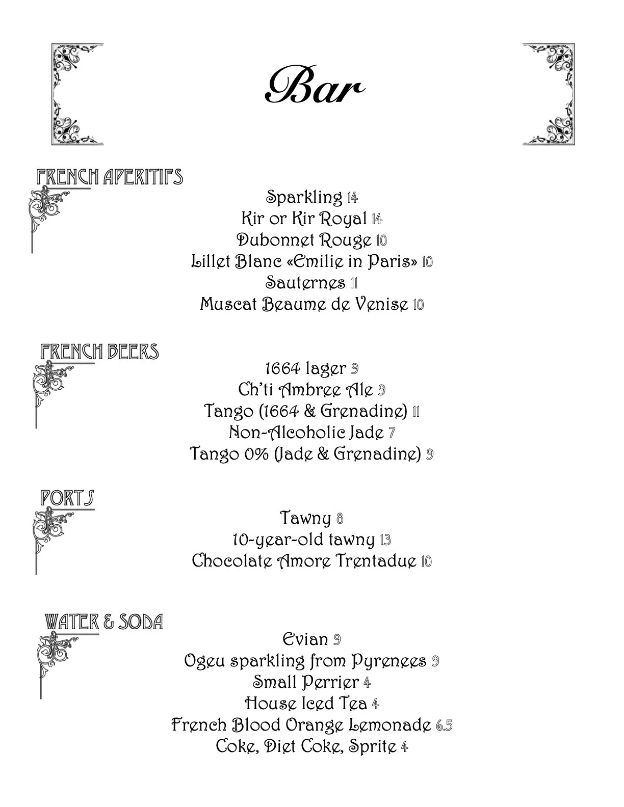 Sanibel French Restaurant