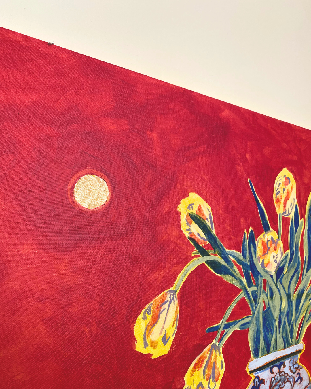 Joy after loss - original painting close up.png
