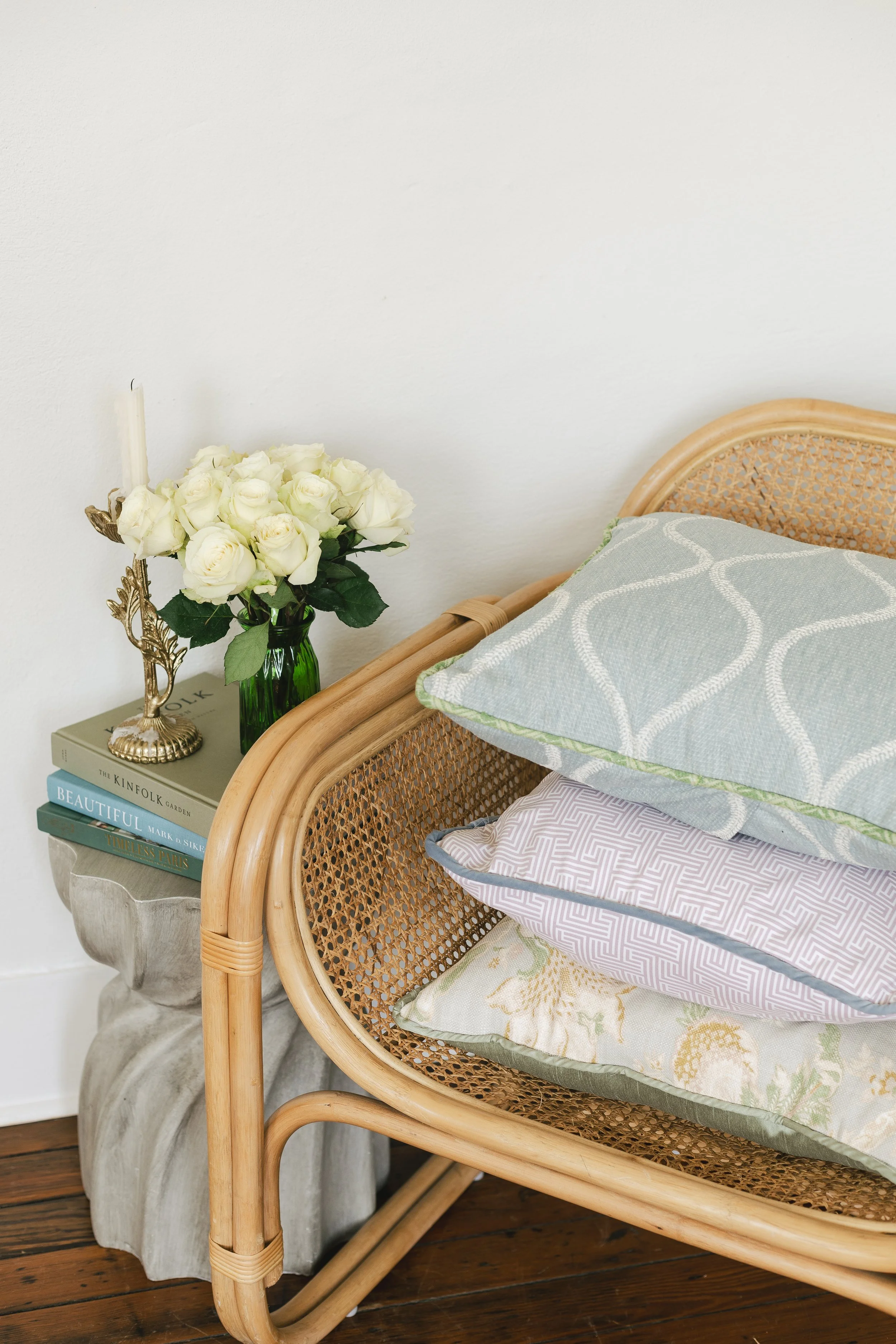 Custom hand-sewn pillows in Savannah, GA and shipping nationwide