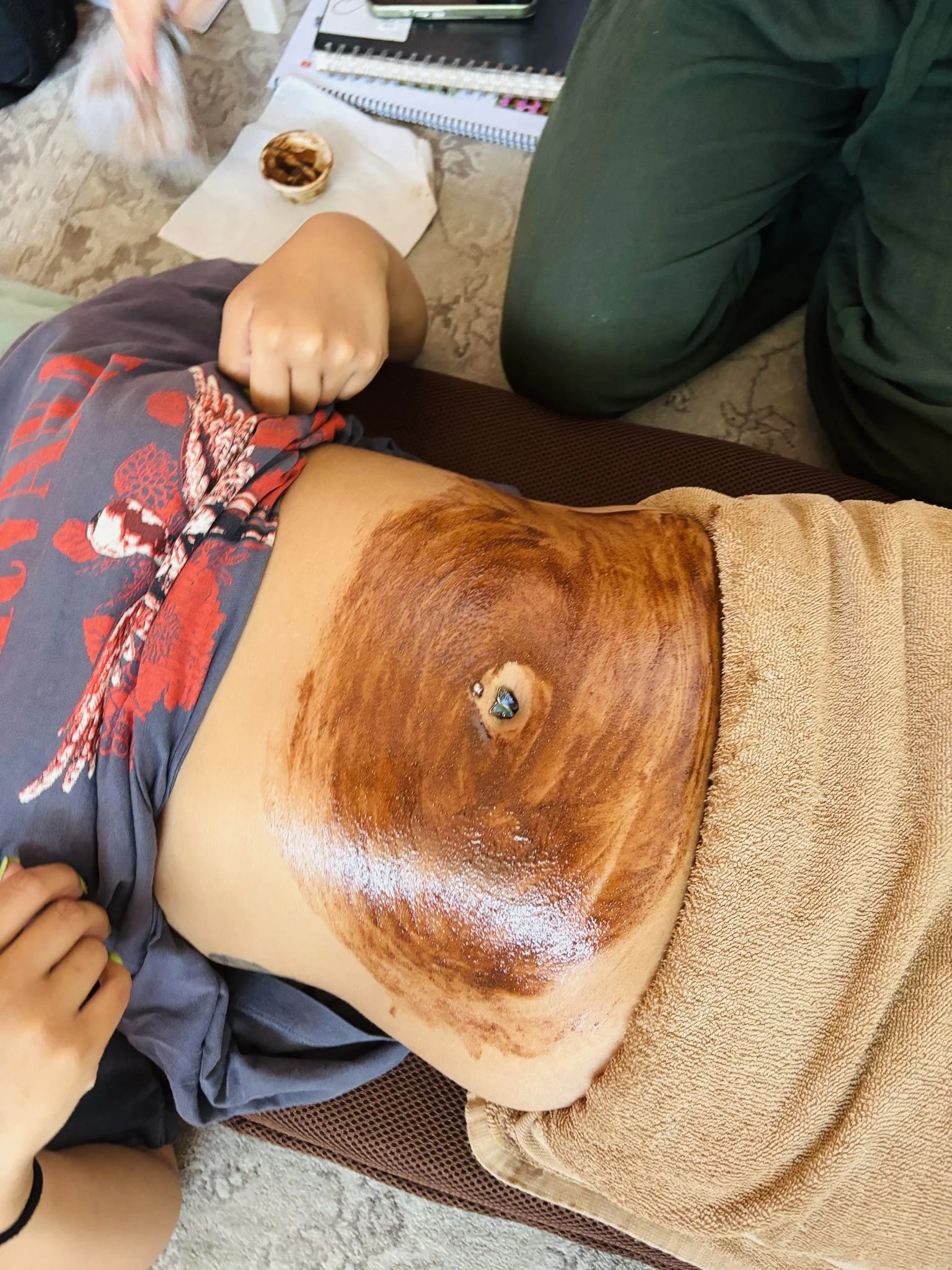 Ayurveda  postpartum Belly paste