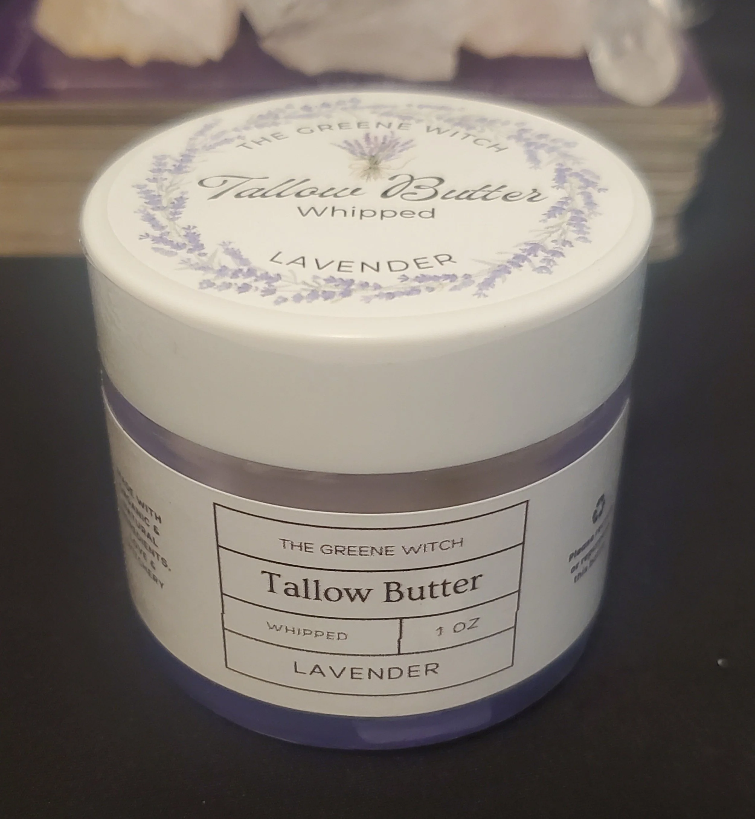 Whipped Tallow Butter - Lavender