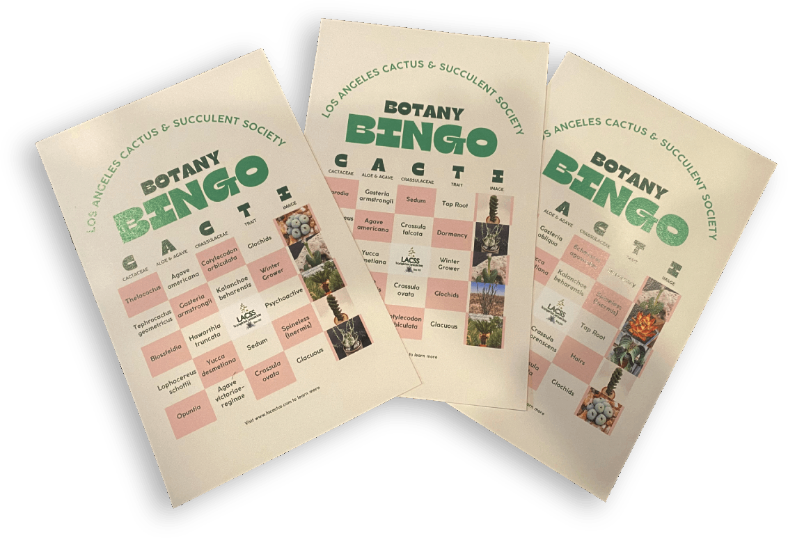 Botany Bingo Cards