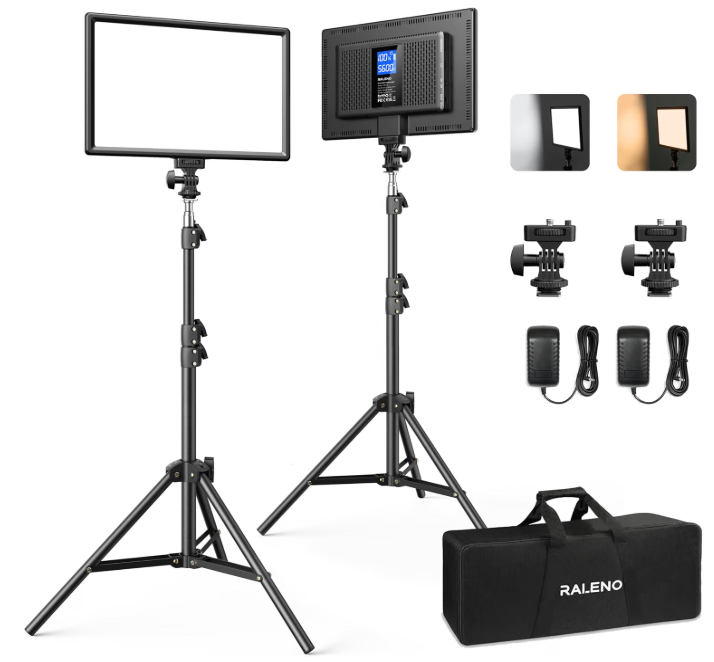 Amazing Lighting: Edge-Lit Video Lights (2-pack)