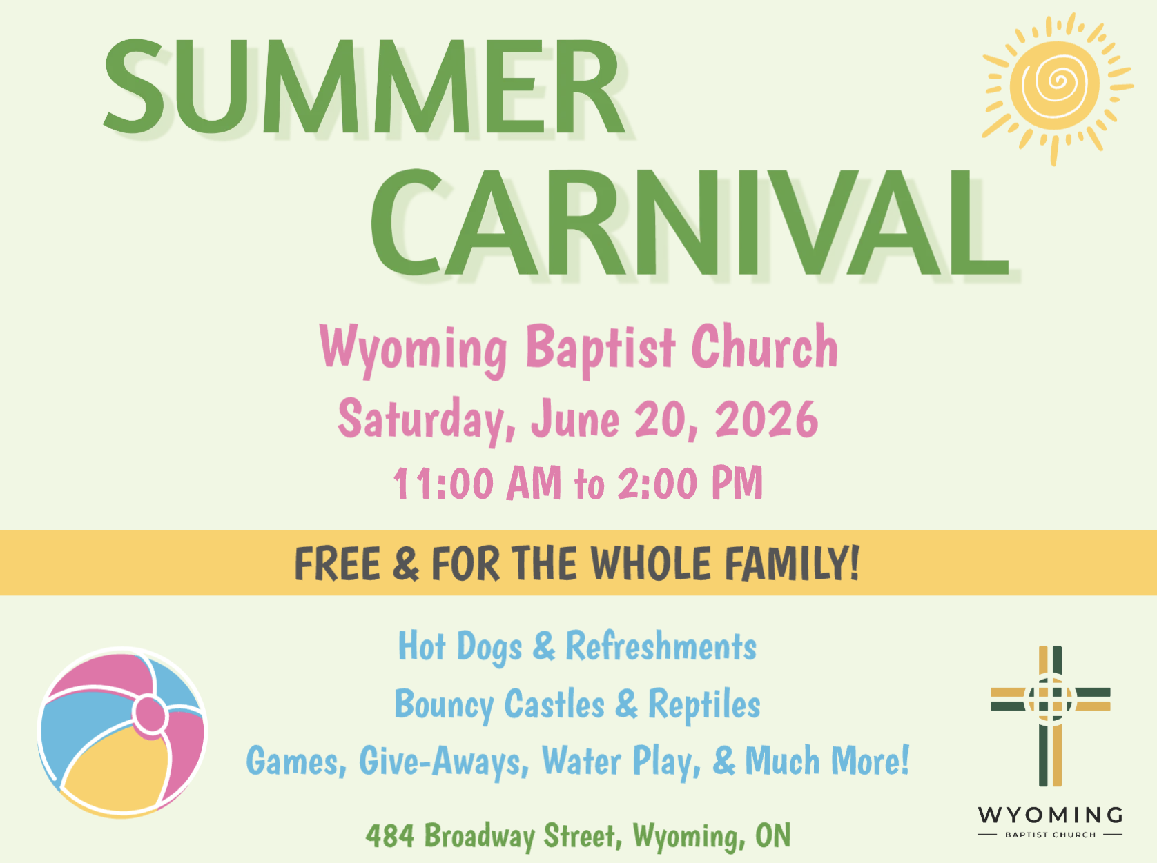 Summer Events @ WBC