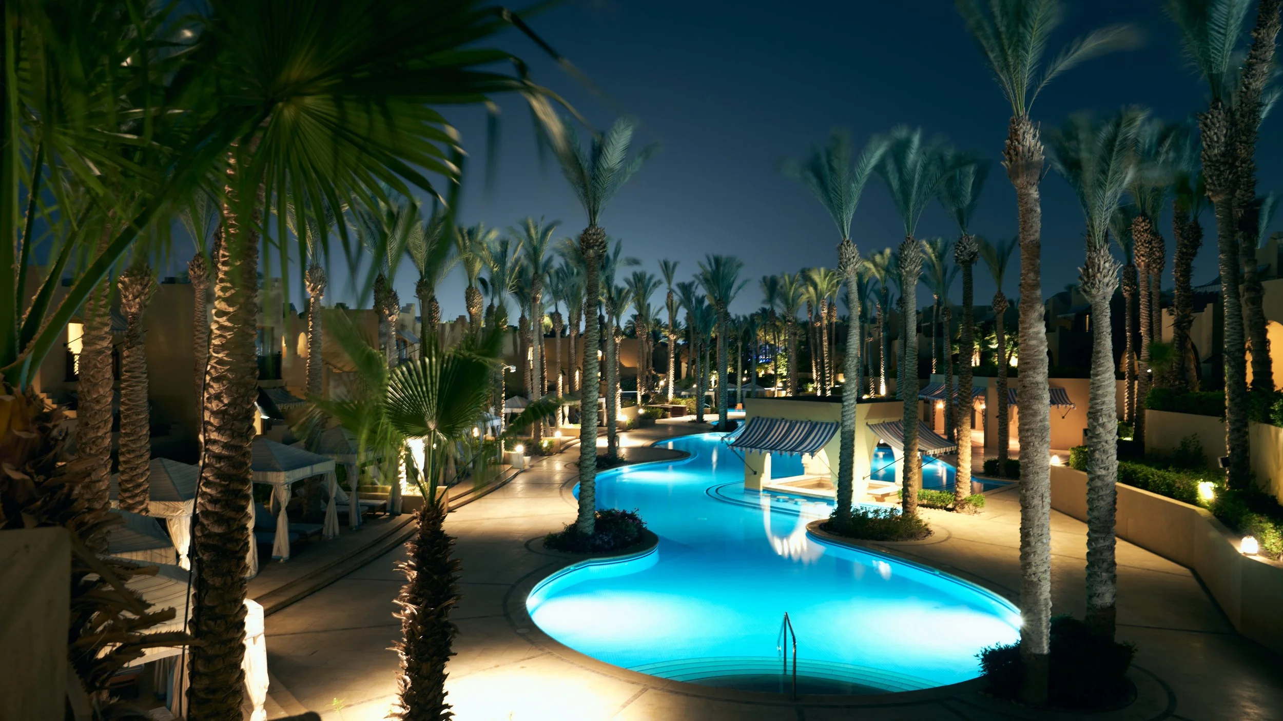 Four Seasons Resort in Sharm El Sheikh, blending Red Sea beauty with luxury and elegance.
