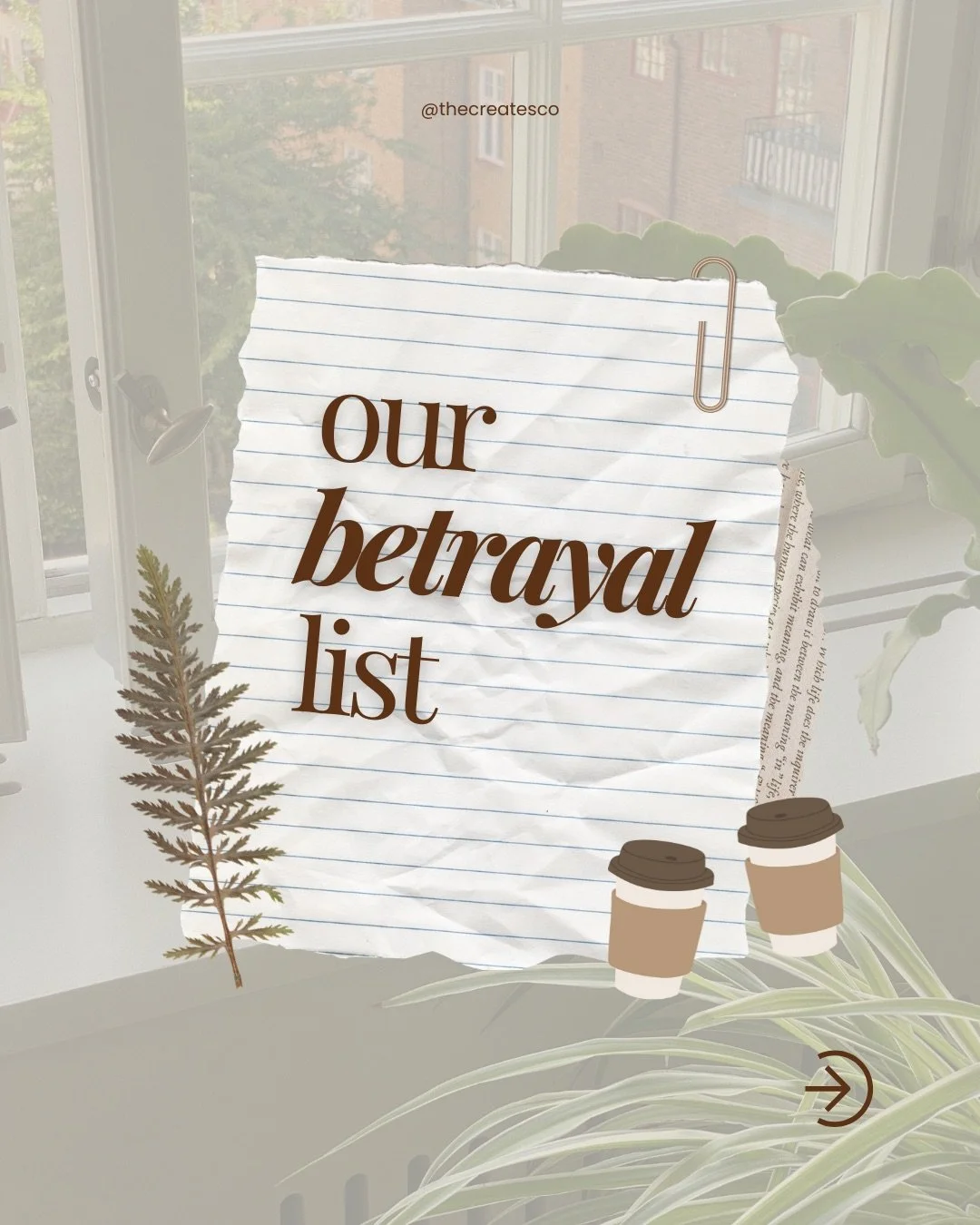 We made a betrayal list because sometimes you need a little tough love in your feed. Not to drag anyone, but because we have all betrayed our own brand at some point.

Posting once a month and hoping for miracles. Creating content with no plan. Forge