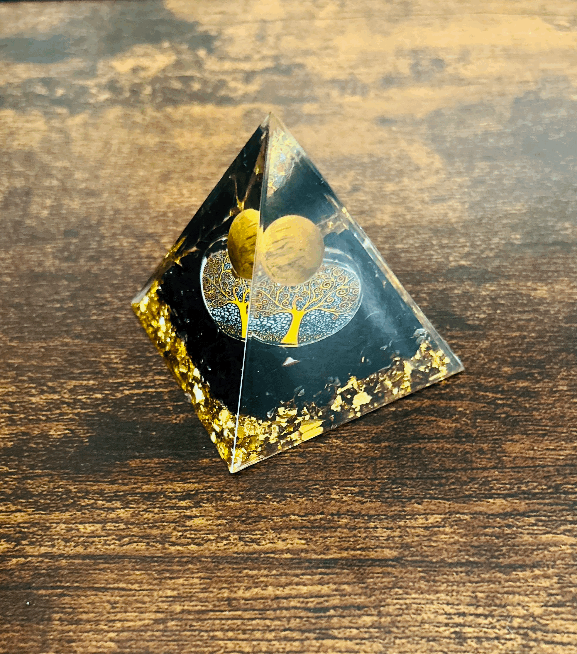 Tree of Life Organ pyramid Tiger's Eye