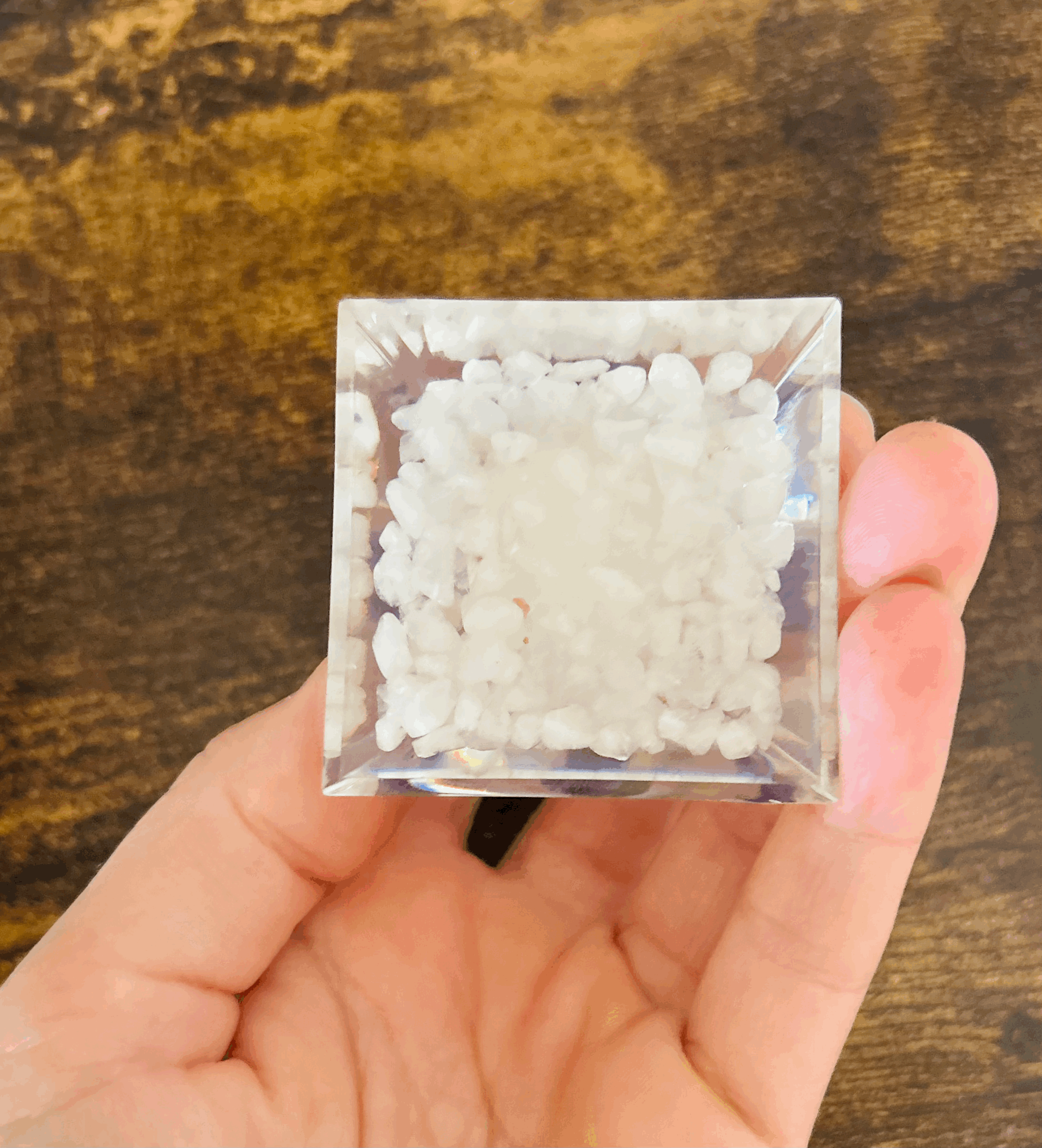 Chakra Balancing Orgonite Meditation Pyramid