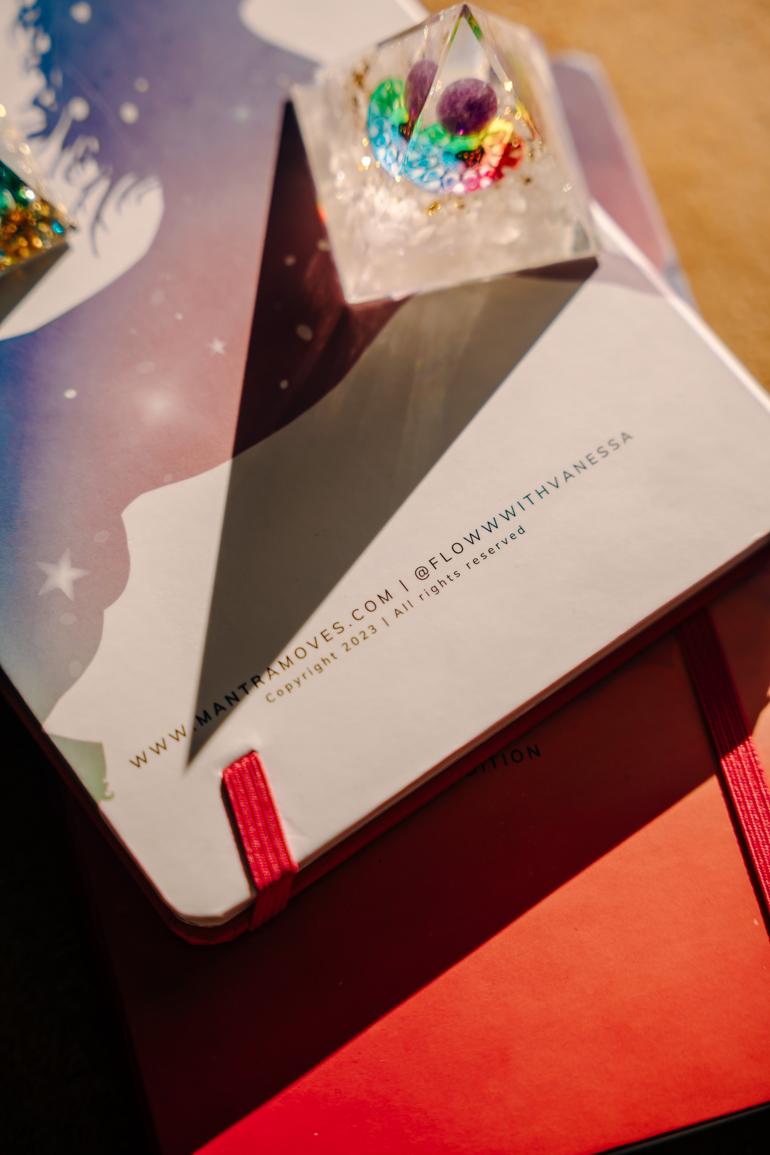 Chakra Balancing Orgonite Meditation Pyramid Mantra Moves