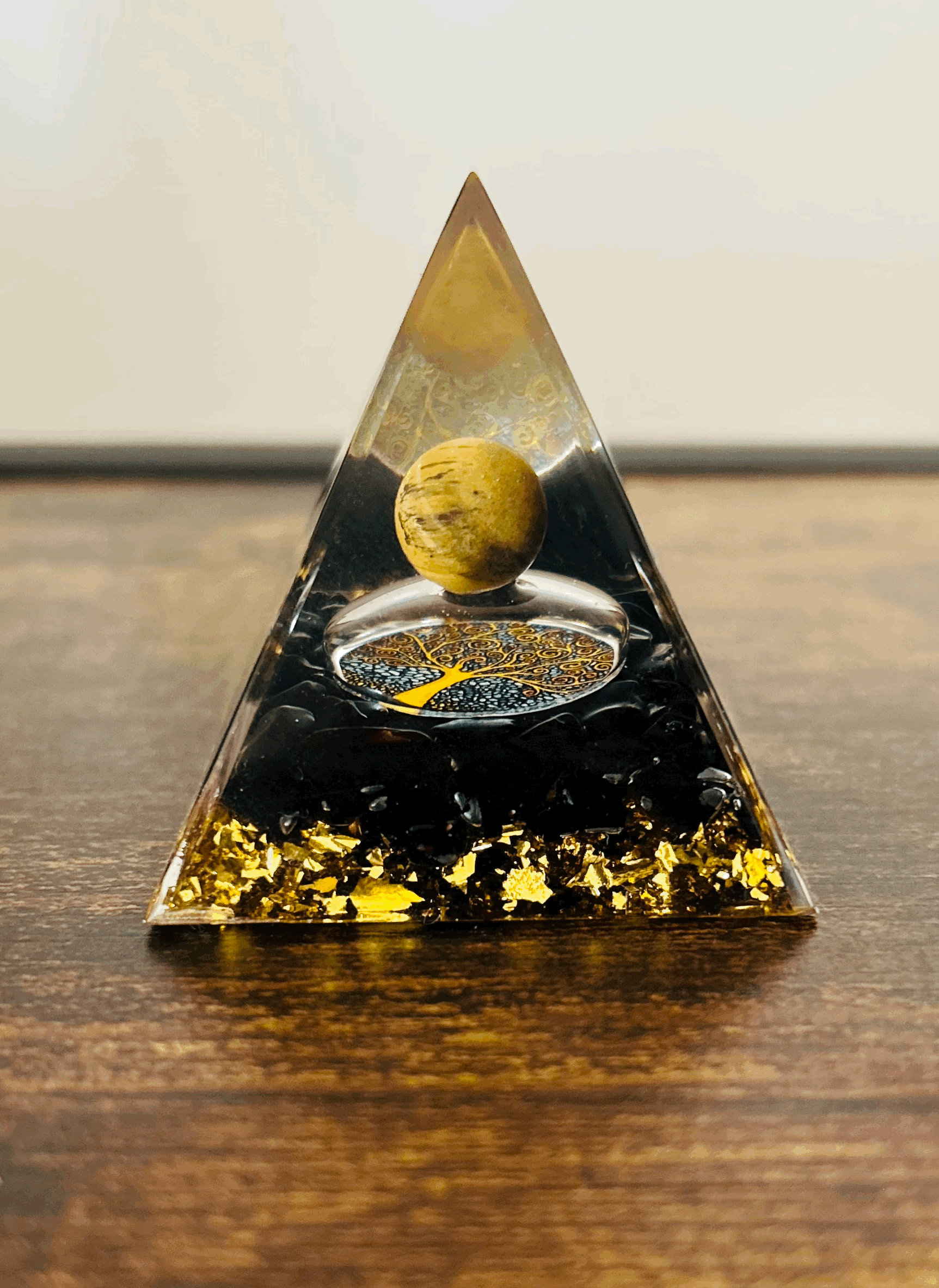 Tree of Life Organ pyramid Tiger's Eye