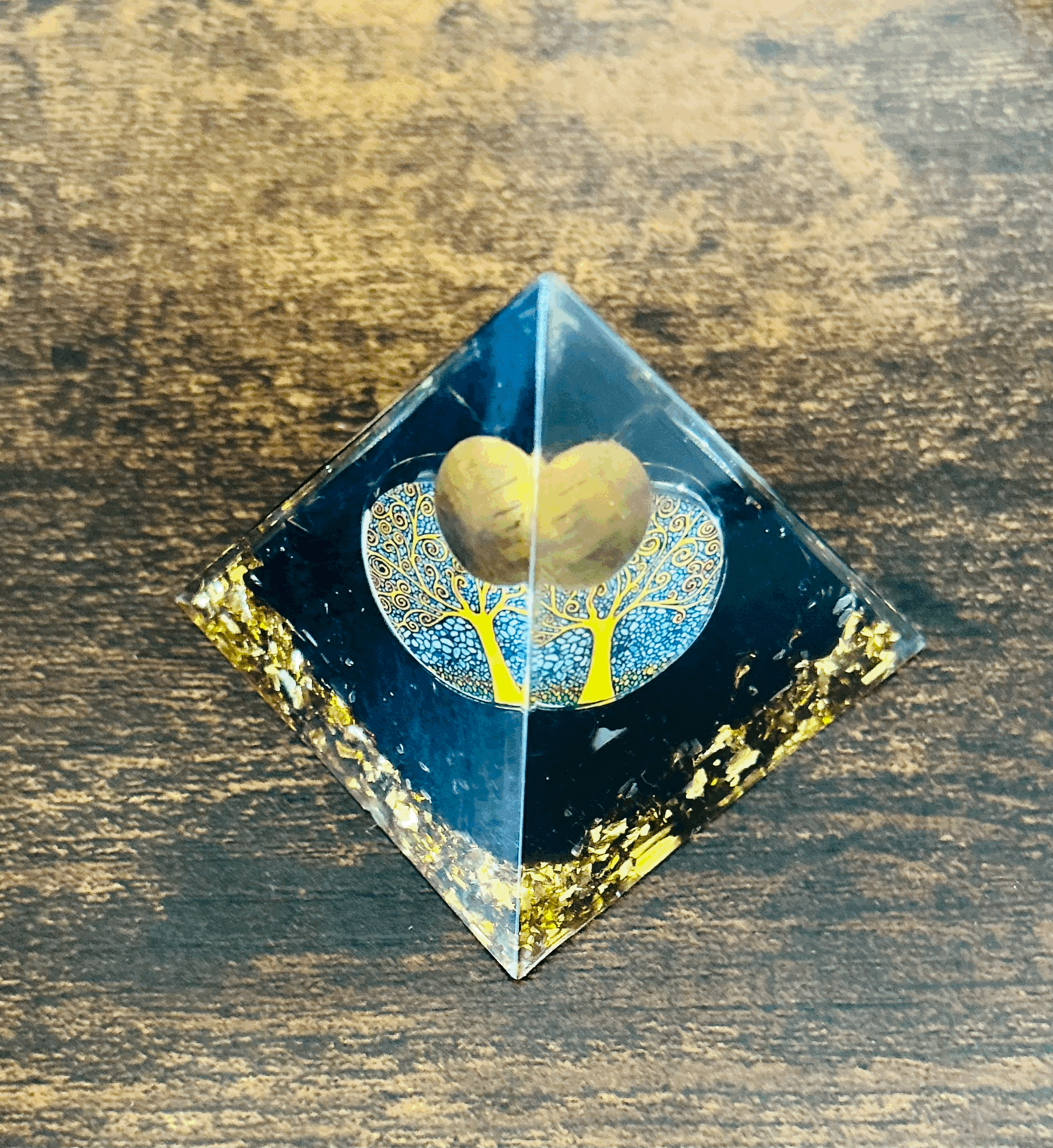 Tree of Life Organ pyramid Tiger's Eye