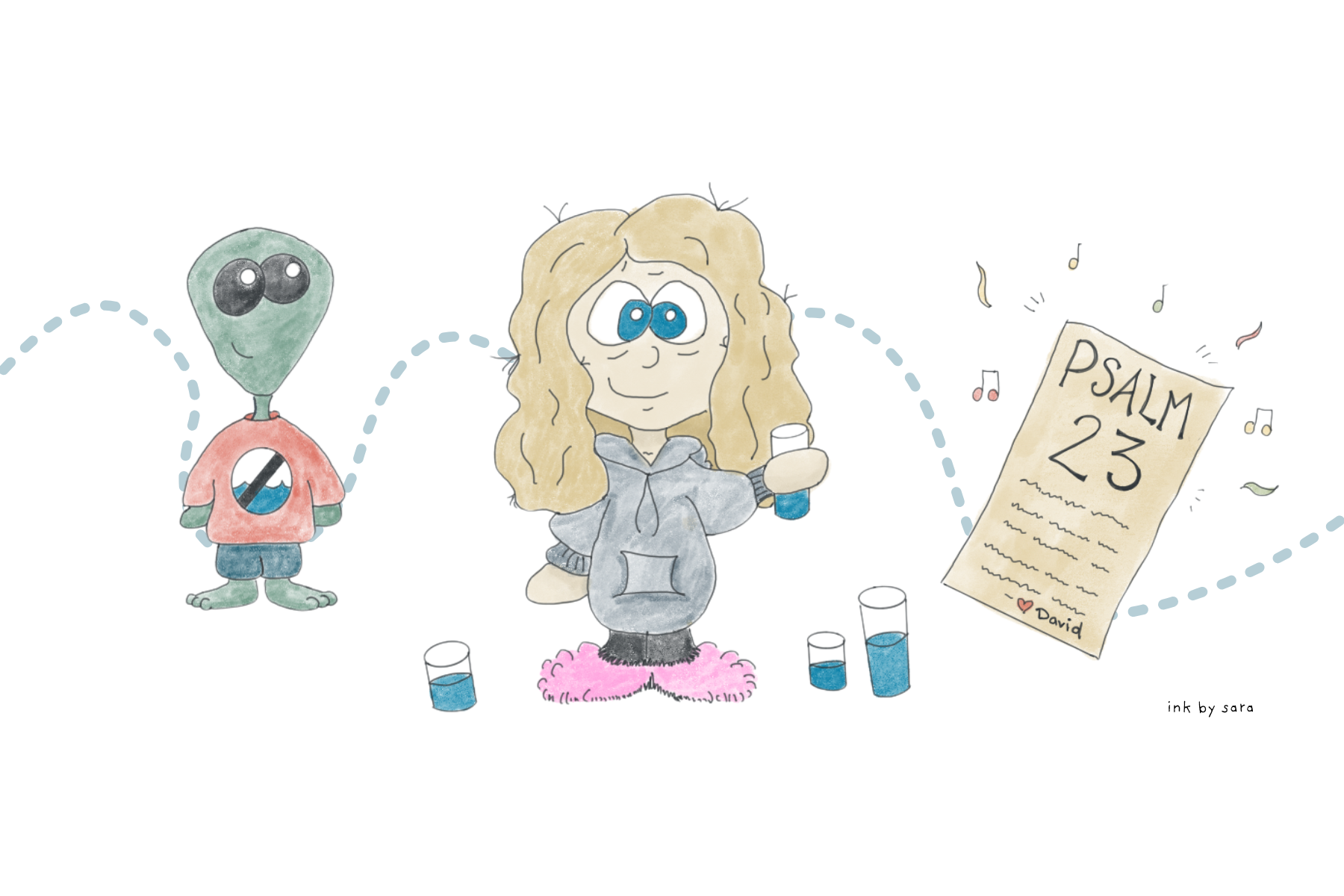 Aliens, Perimenopause, and Psalm 23