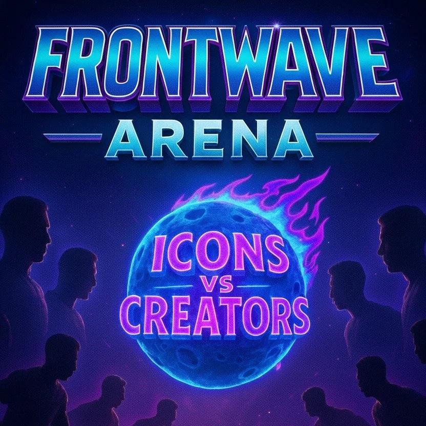 Mark your calendars.

March 7th

The stage is set &mdash; Icons vs Creators takes over Frontwave Arena 

ICONS X CREATORS 

One cosmic showdown

#IconsVsCreators #IconicCrest #IconsVsCreators #Futsal #SanDiego #frontwavearena #frontwave #StreetSoccer