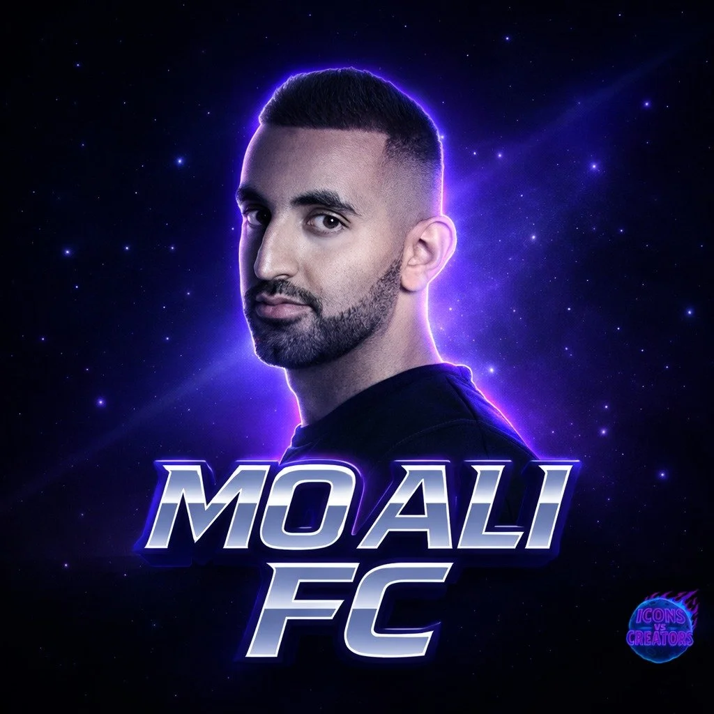 // CREATOR REVEAL //

// MO ALI //

FROM THE DIGITAL PITCH
TO THE GLOBAL STAGE

ONE OF FOOTBALL&rsquo;S MOST
INFLUENTIAL CREATORS

🎟️ Tickets: 🔗LINK IN BIO

WITNESS AMERICA'S FIRST ICONS VS CREATORS MATCH 

SAN DIEGO, MARCH 07 2026